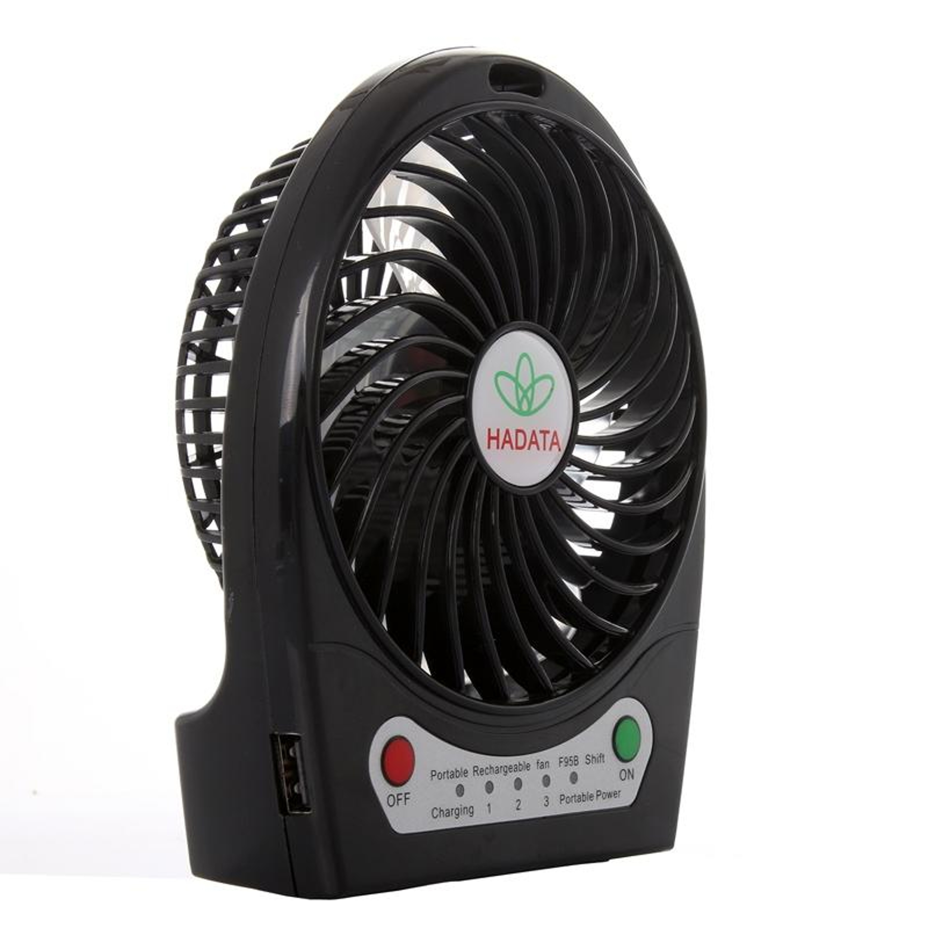 Portable Rechargeable Clip Fan USB Powered Mini Portable Desk Fan With 3 Speed Adjustable Airflow 3