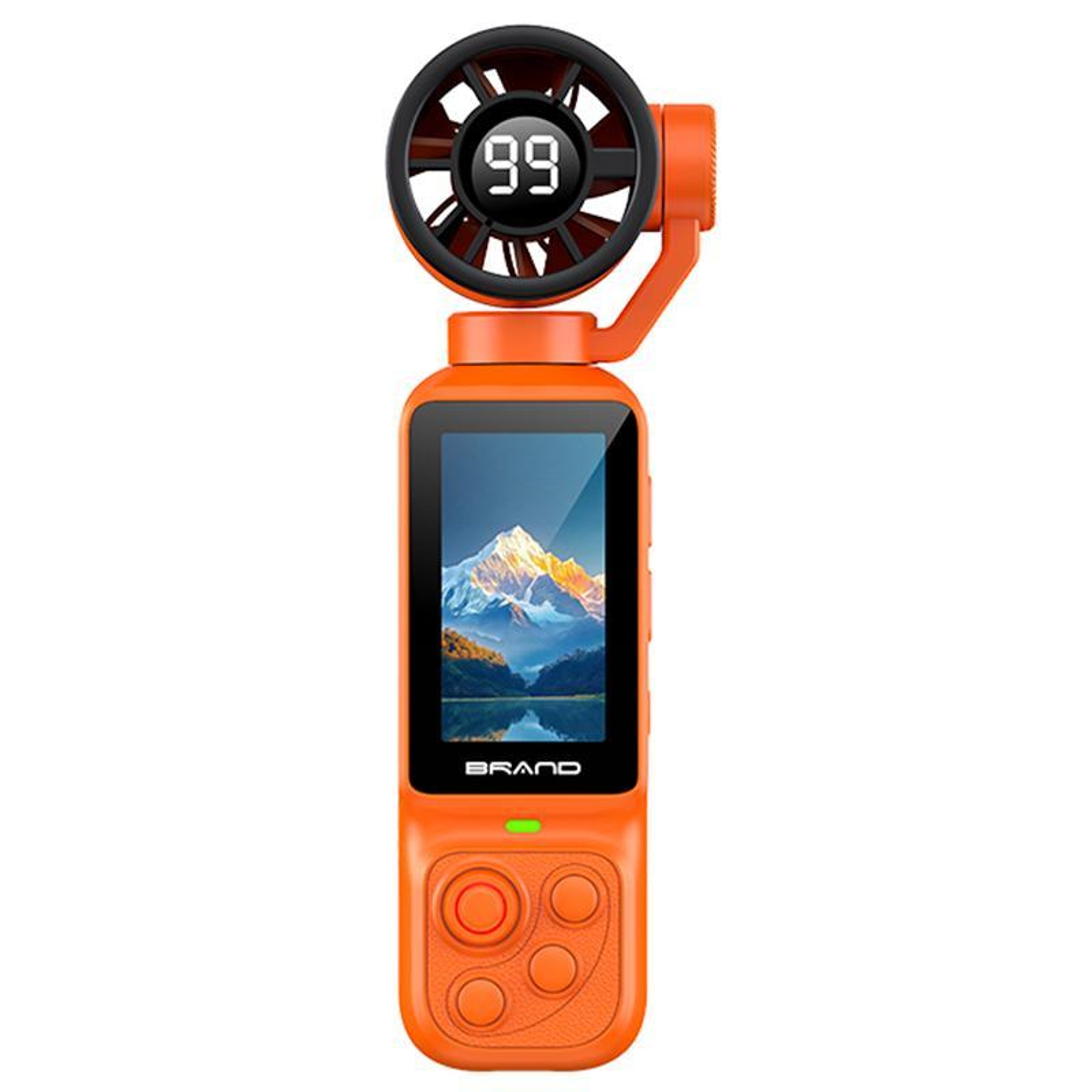 Portable Pocket Camera 1080P HD Vlog Camera with 180° Rotating Lens and Cooling Fan – view 1