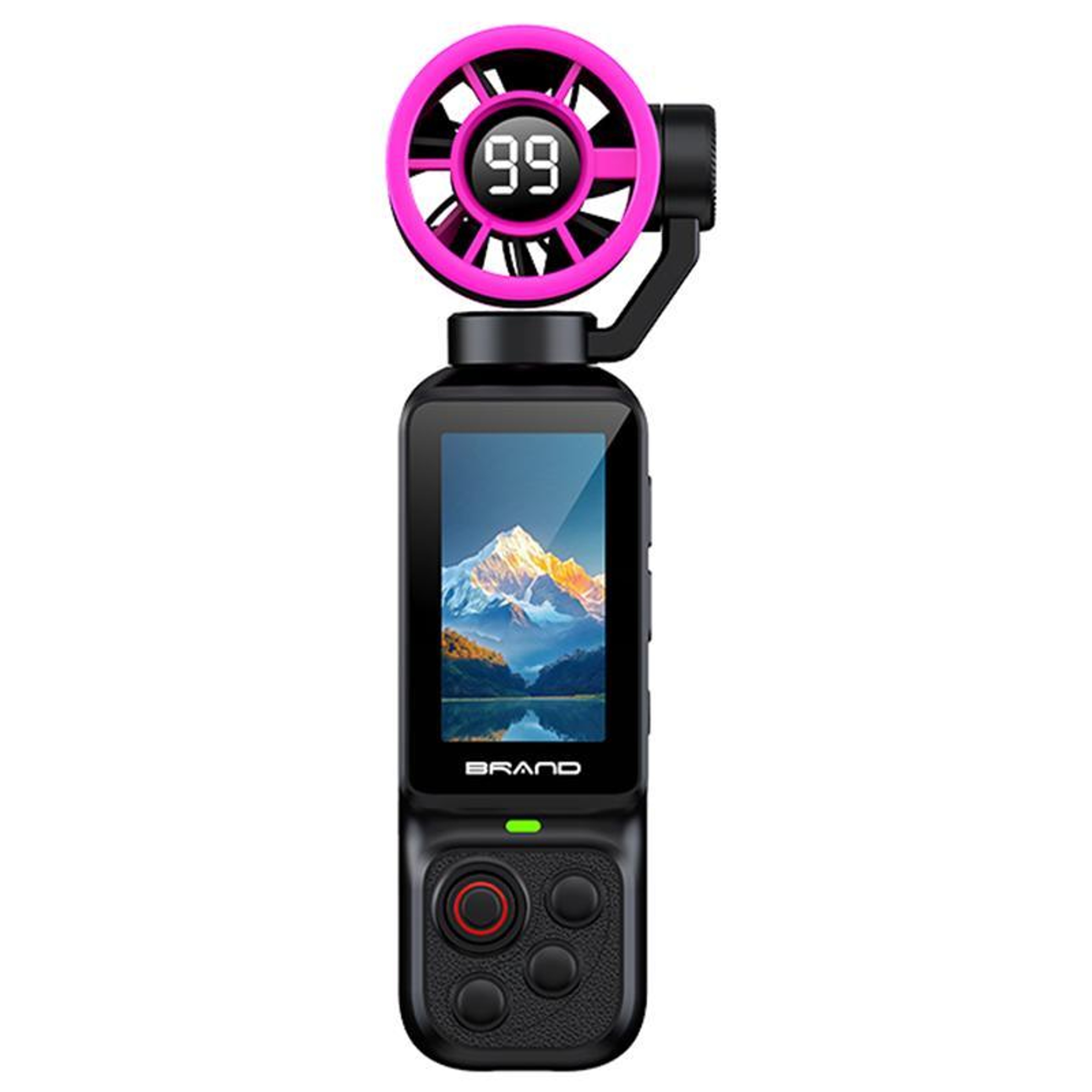 Portable Pocket Camera 1080P HD Vlog Camera with 180° Rotating Lens and Cooling Fan – view 12