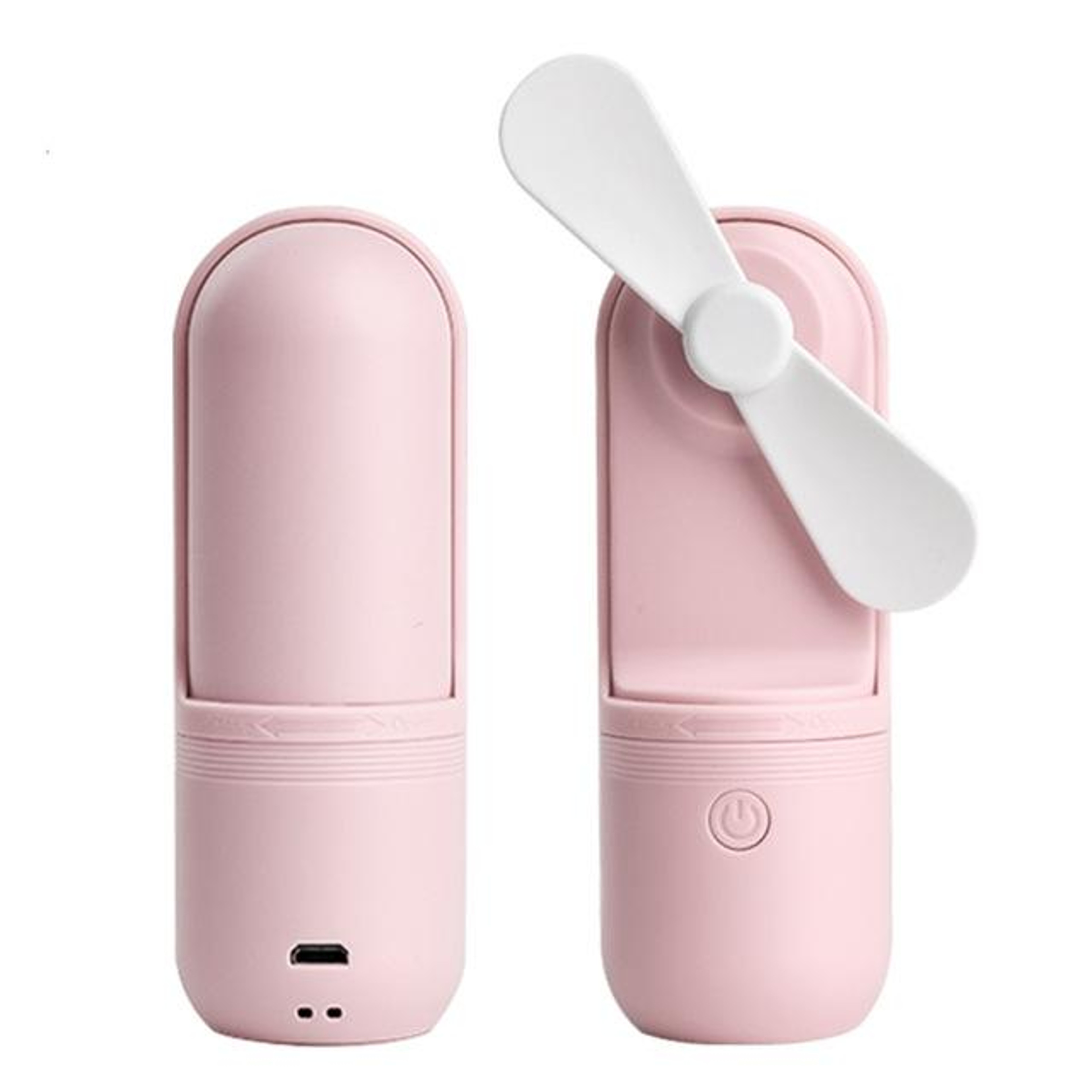 Portable USB Rechargeable Fan Foldable Handheld Mini Fan Desktop Cooling Fan 4