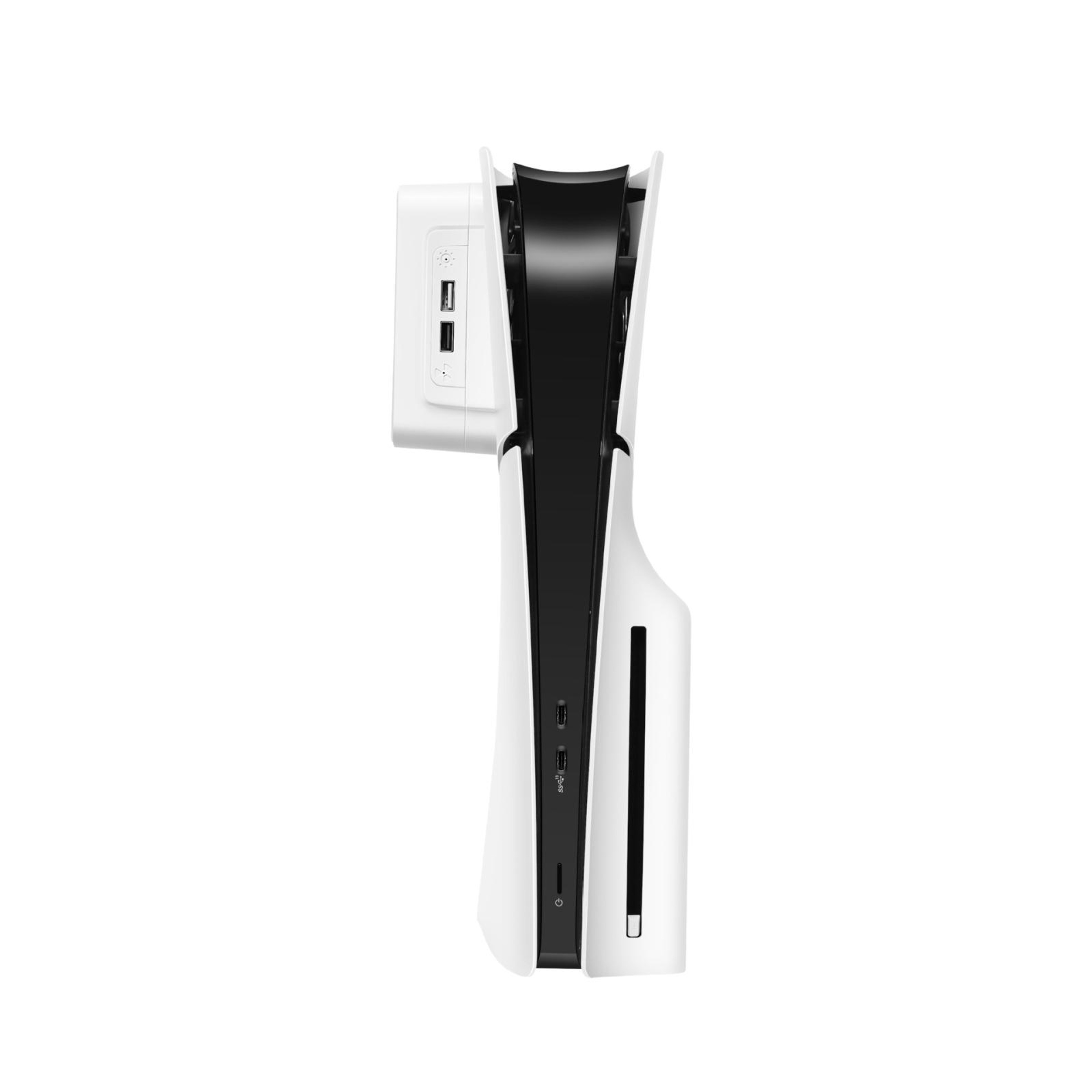 PS5 Slim Cooling Fan With RGB Cooling Fan Side Mount 3 Speed USB Powered Console Cooler 4