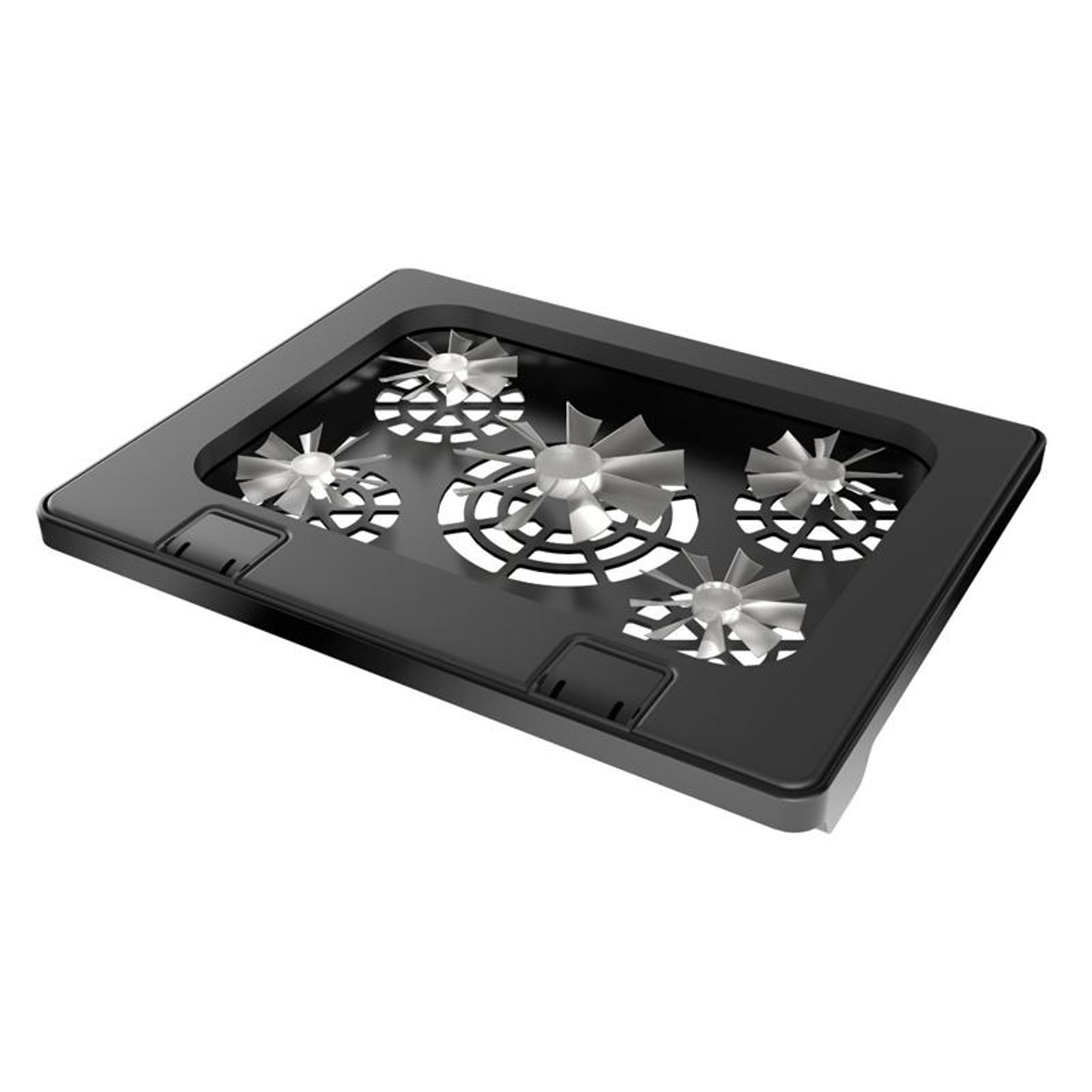 Laptop Cooling Pad with Five Fans, Multi-Angle Adjustable Laptop Stand & Dual USB Ports – view 6