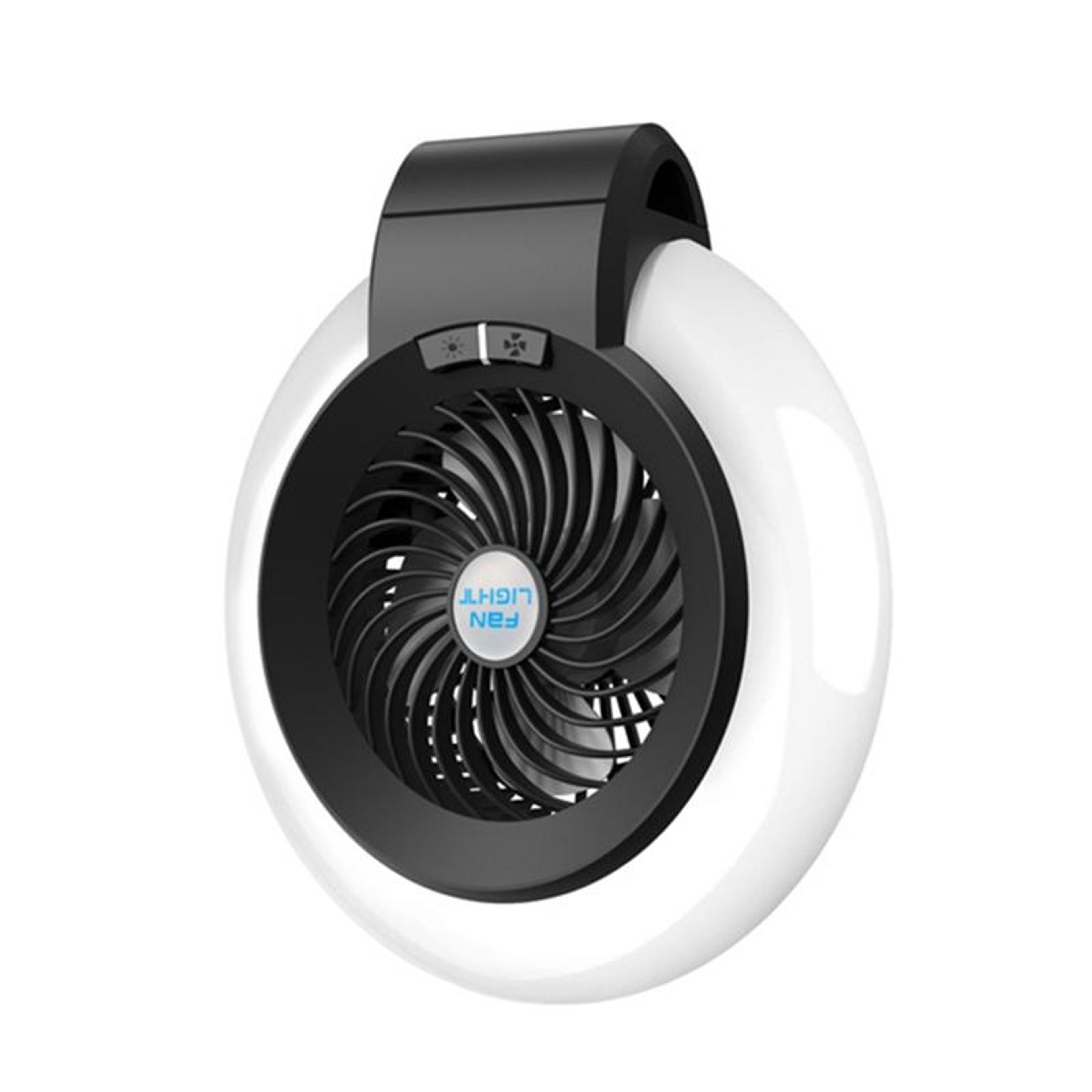 TW-8003 Rechargeable Camping Fan with LED Light Portable Camping Lantern Fan for Outdoor Travel – view 1