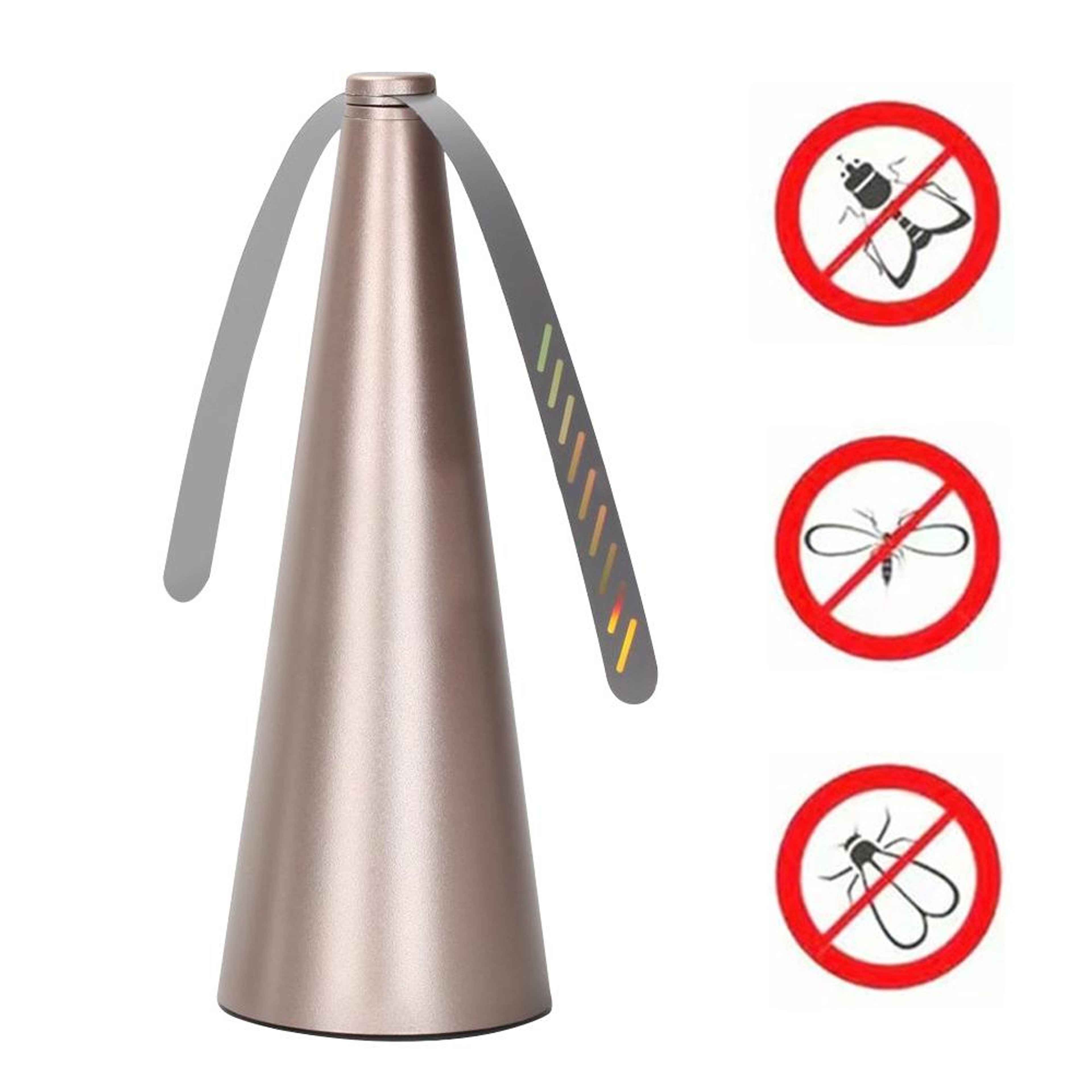 Automatic Fly Catcher Table Fan Silent Fly Repellent Fan For Indoor Outdoor Dining 6