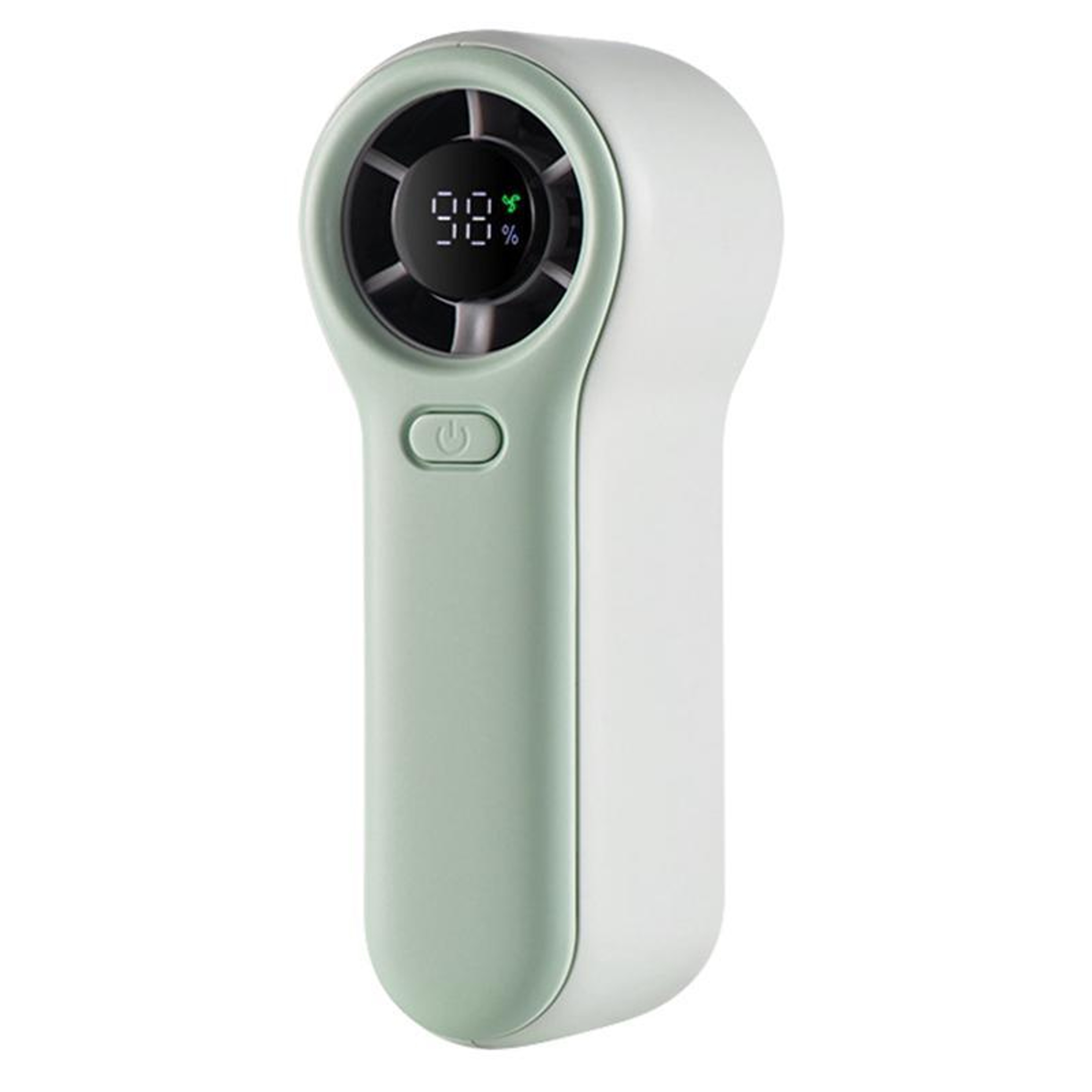 High Speed Mini Handheld Fan With Digital Display USB C Rechargeable Portable Personal Cooling Fan 9