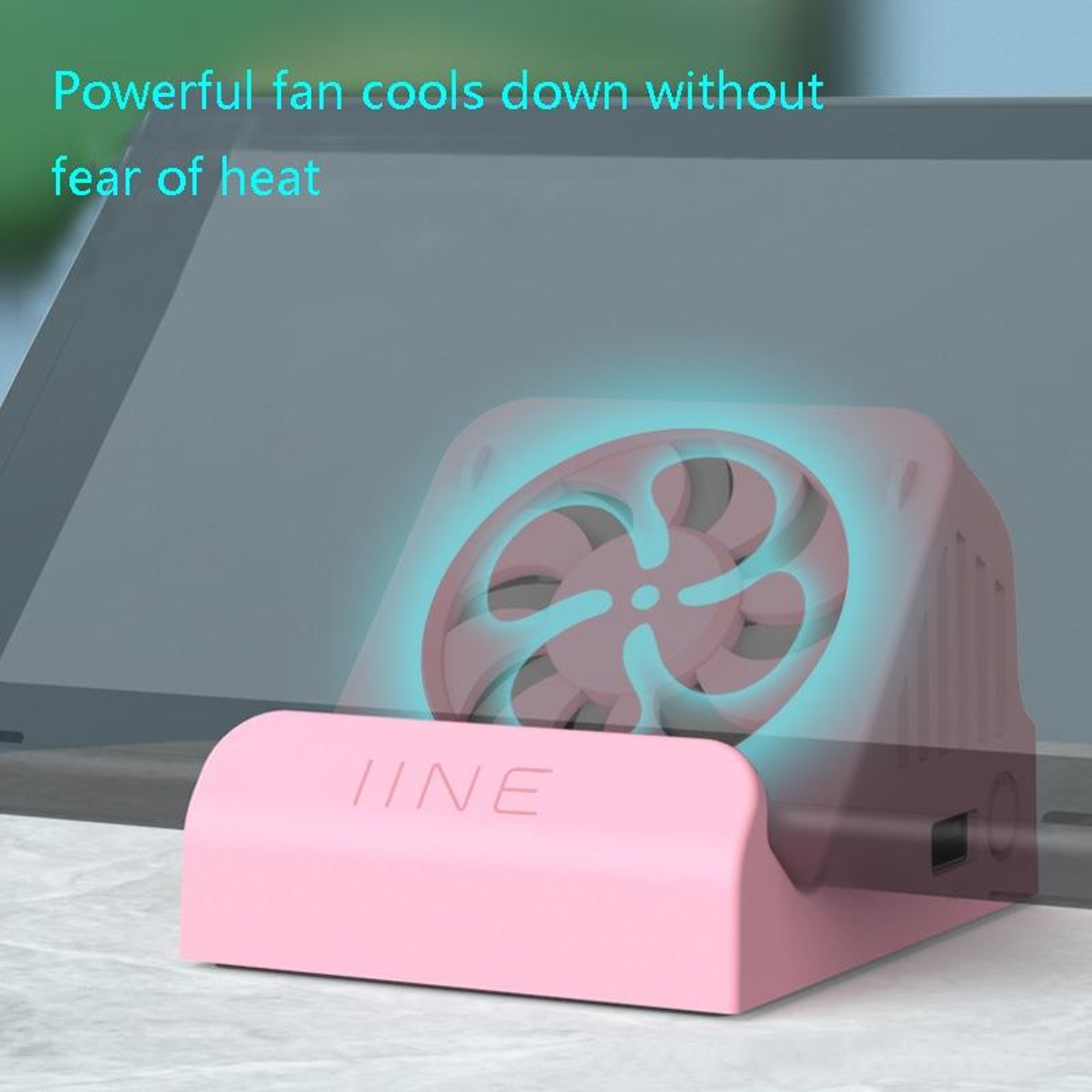 Portable Video Conversion Base With Fan Cooling HDMI Video Converter For Nintendo Switch 3