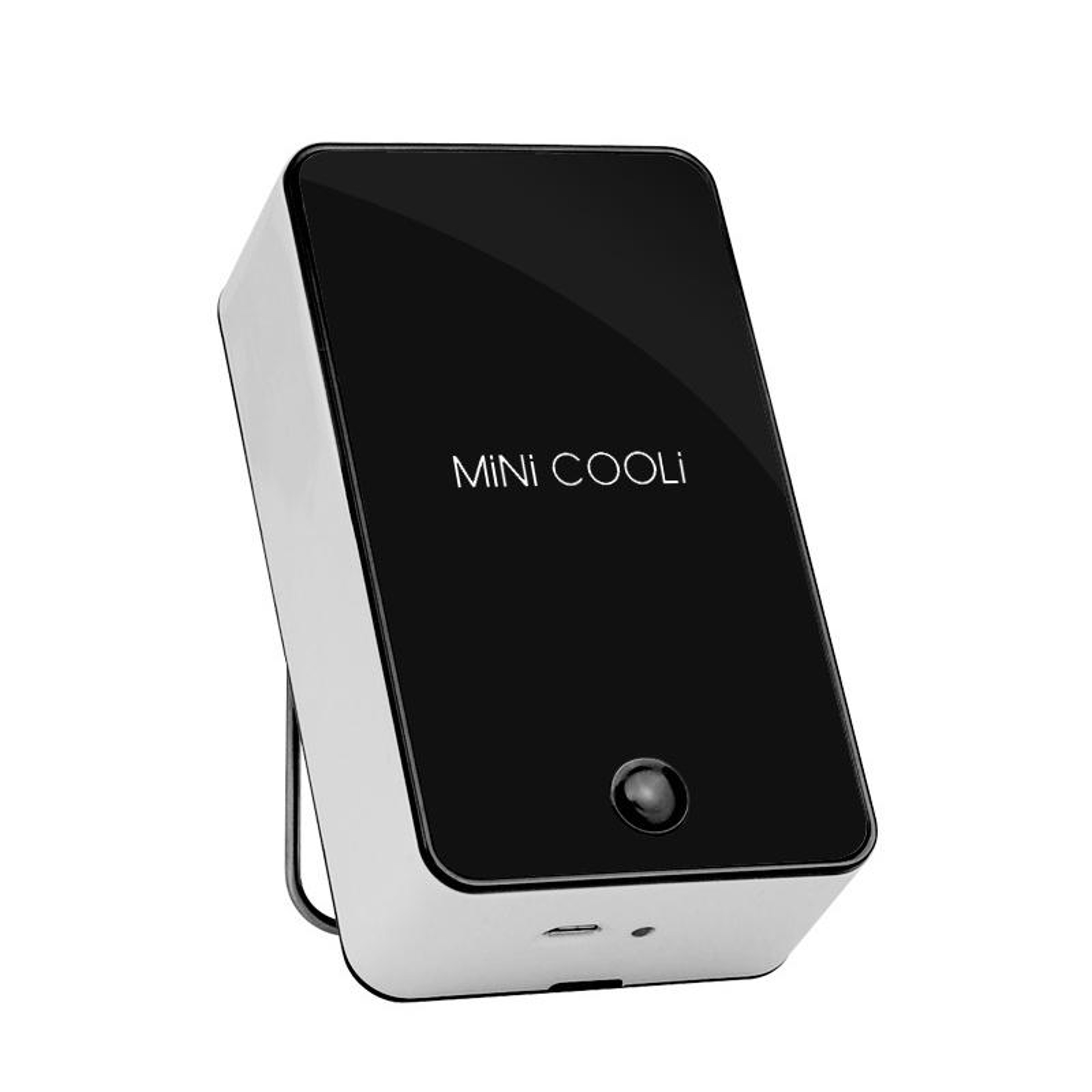 Portable Air Cooler USB Cooling Fan Rechargeable Handheld Mini Air Conditioner With Holder 0