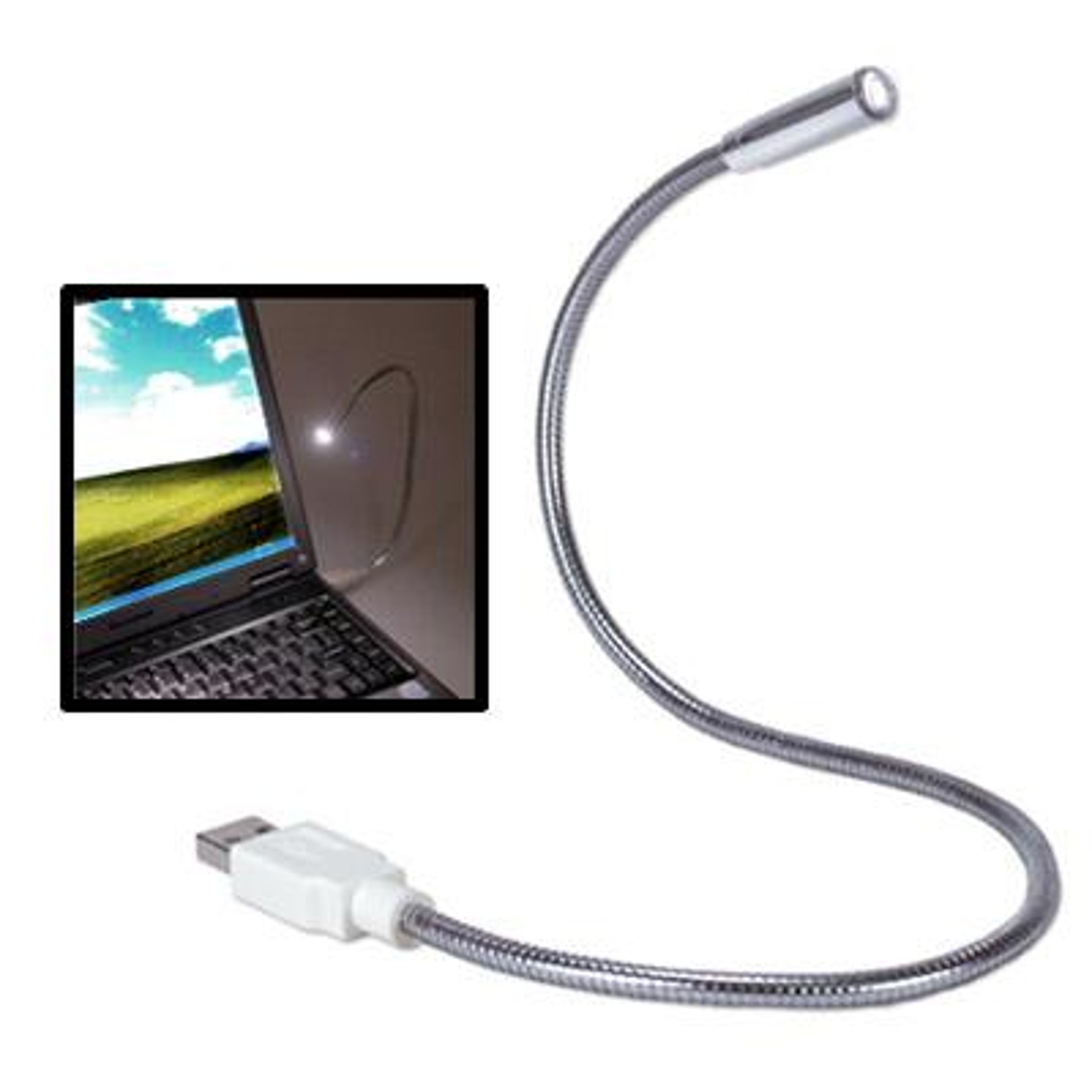Flexible USB LED Light Portable Laptop USB Light Bendable Reading Desk Lamp 0
