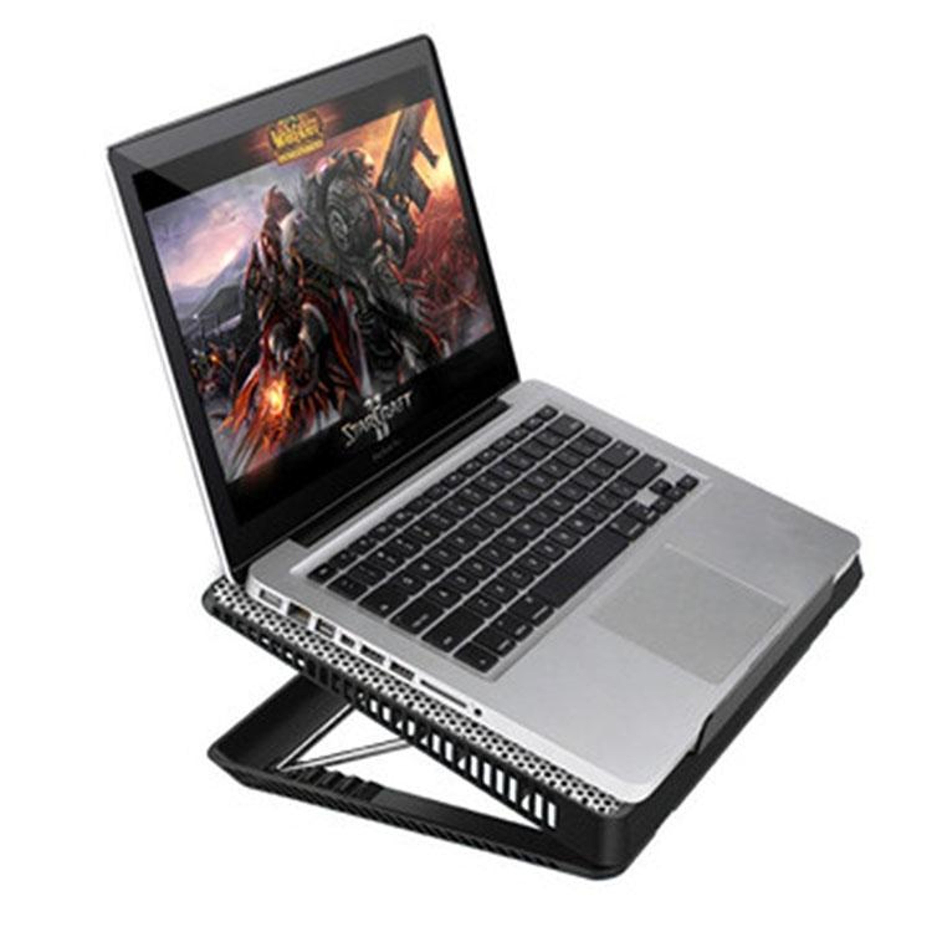 X8 Laptop Cooling Pad Aluminum Laptop Stand with 6 Fans Adjustable Notebook Cooler – view 3