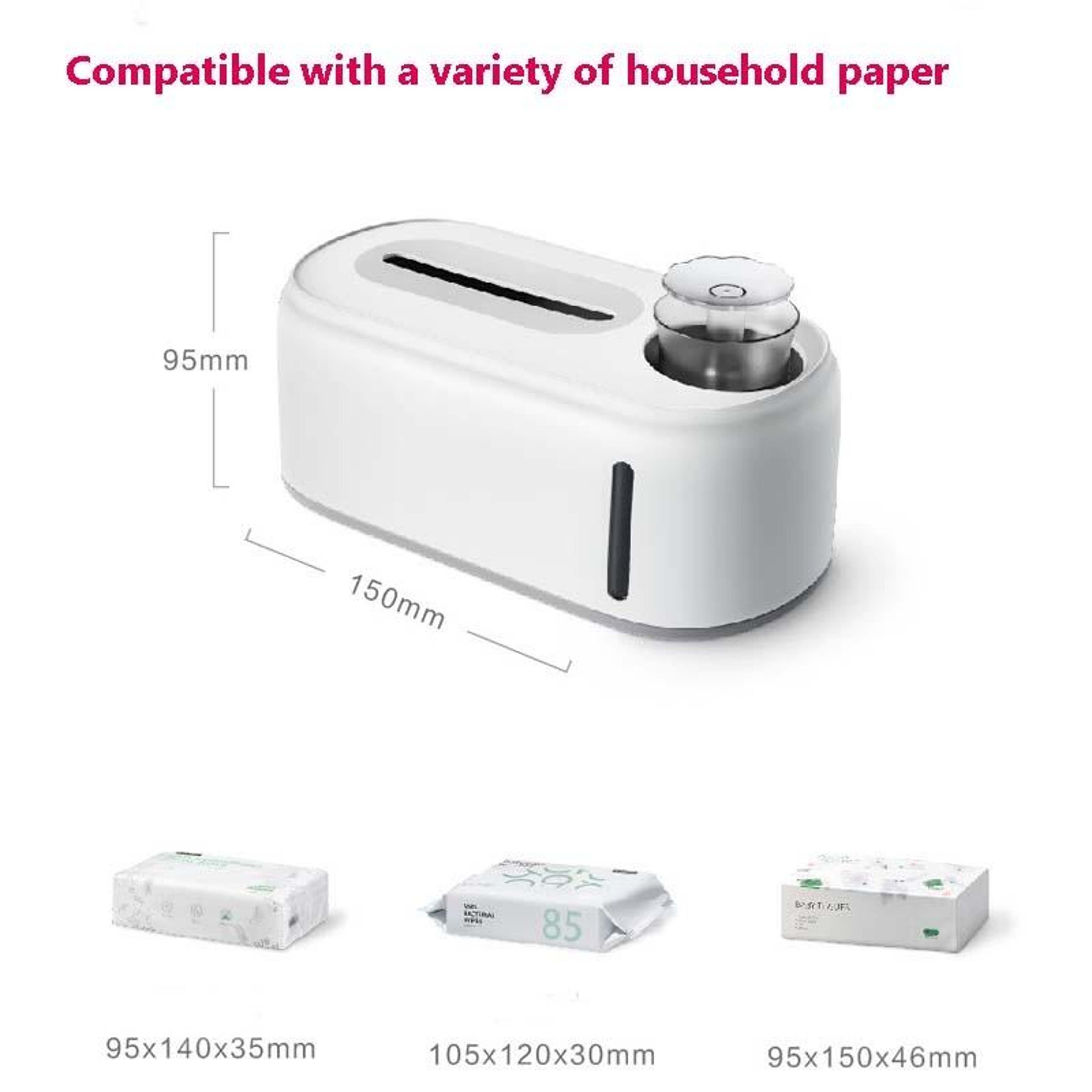 Creative Humidifying Tissue Box With Water Reservoir Wet And Dry Tissue Box Holder For Home Office 6