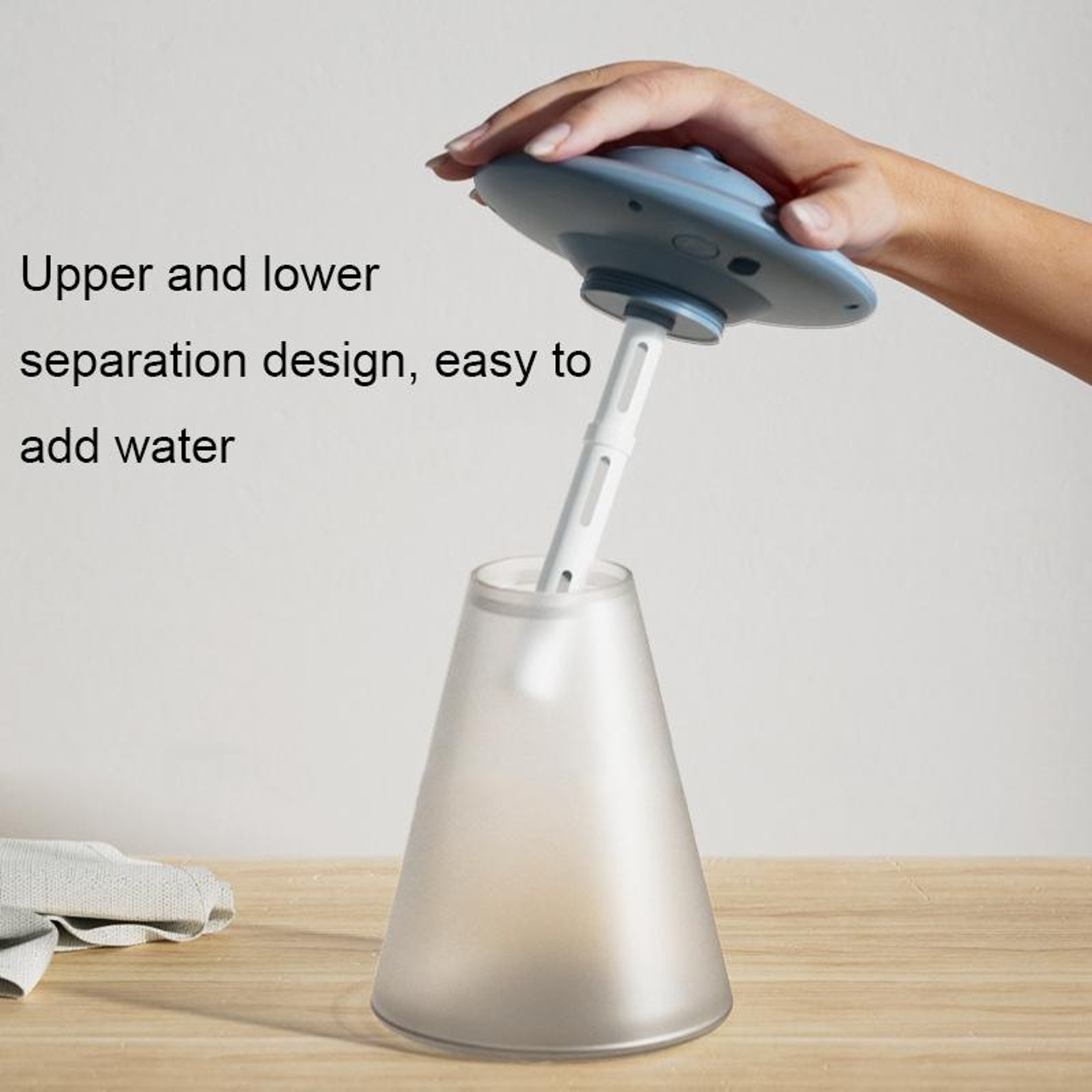 UFO USB Humidifier With Night Light 800ml Portable Air Humidifier Type C Rechargeable 2