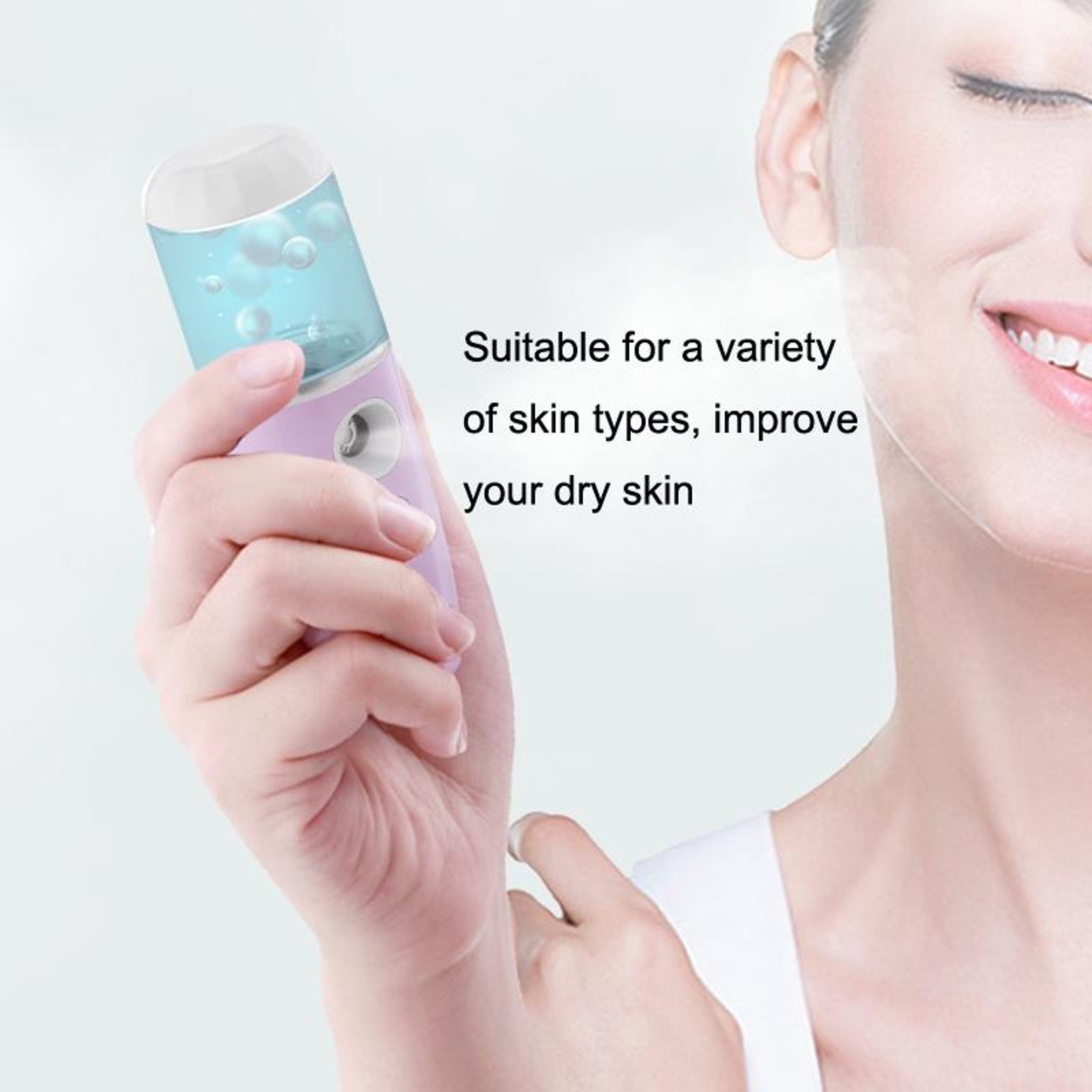 Portable Facial Mister USB Facial Humidifier Nano Mist Sprayer for Deep Skin Hydration – view 7