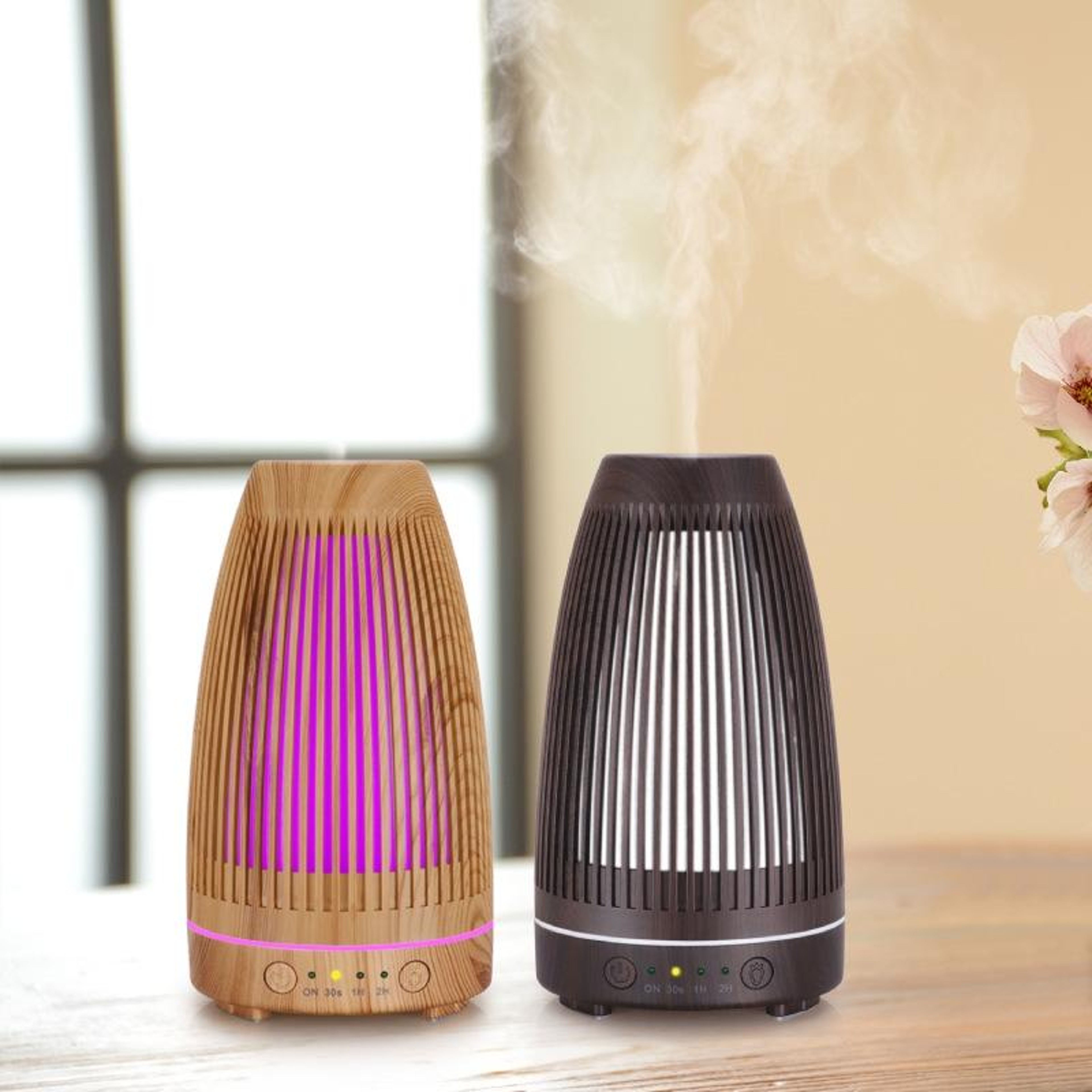 Atmosphere Aroma Diffuser USB Humidifier With Colorful LED Night Light And Timer 0