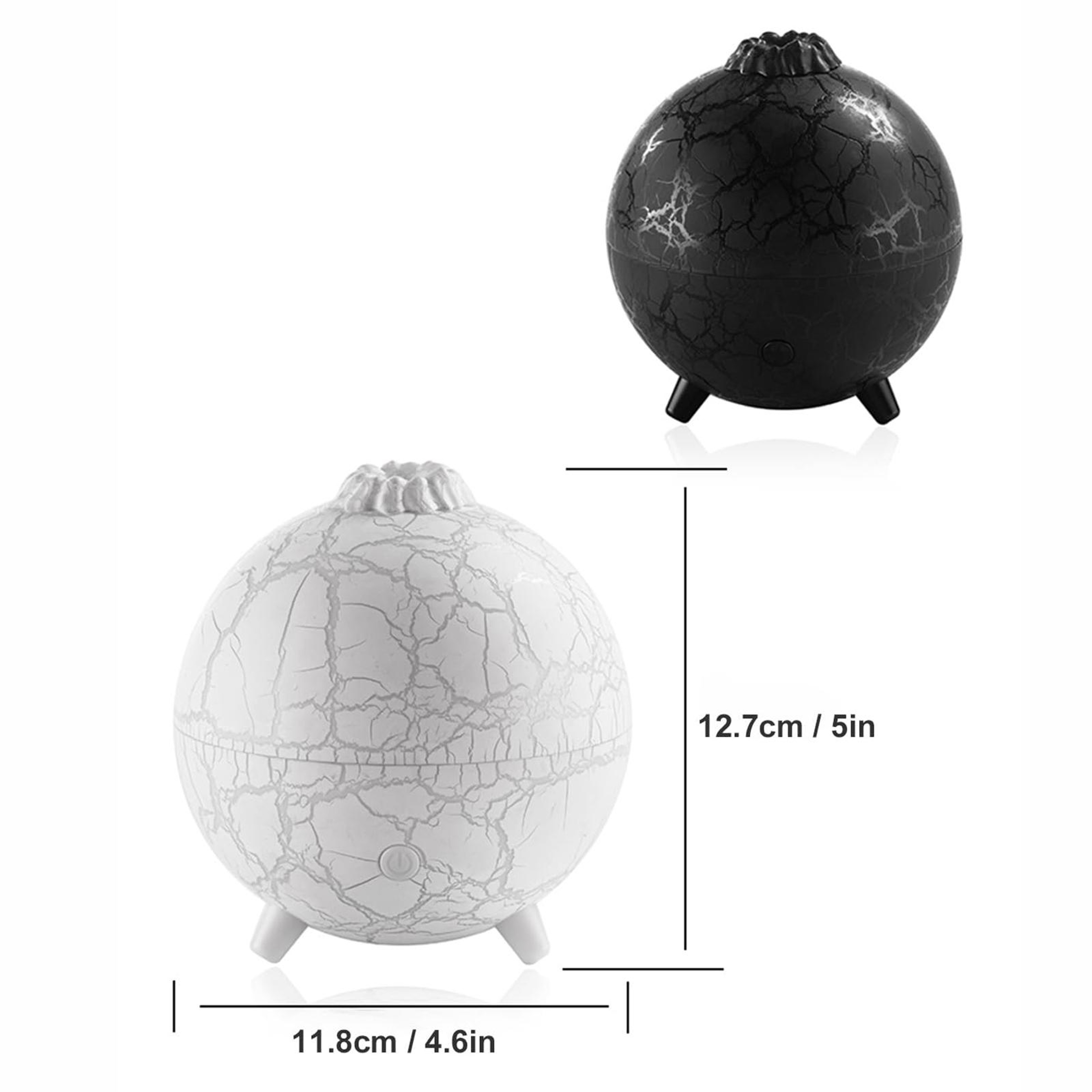 Flame Humidifier USB Aromatherapy Diffuser with Color Changing LED Ultrasonic Mist – view 2