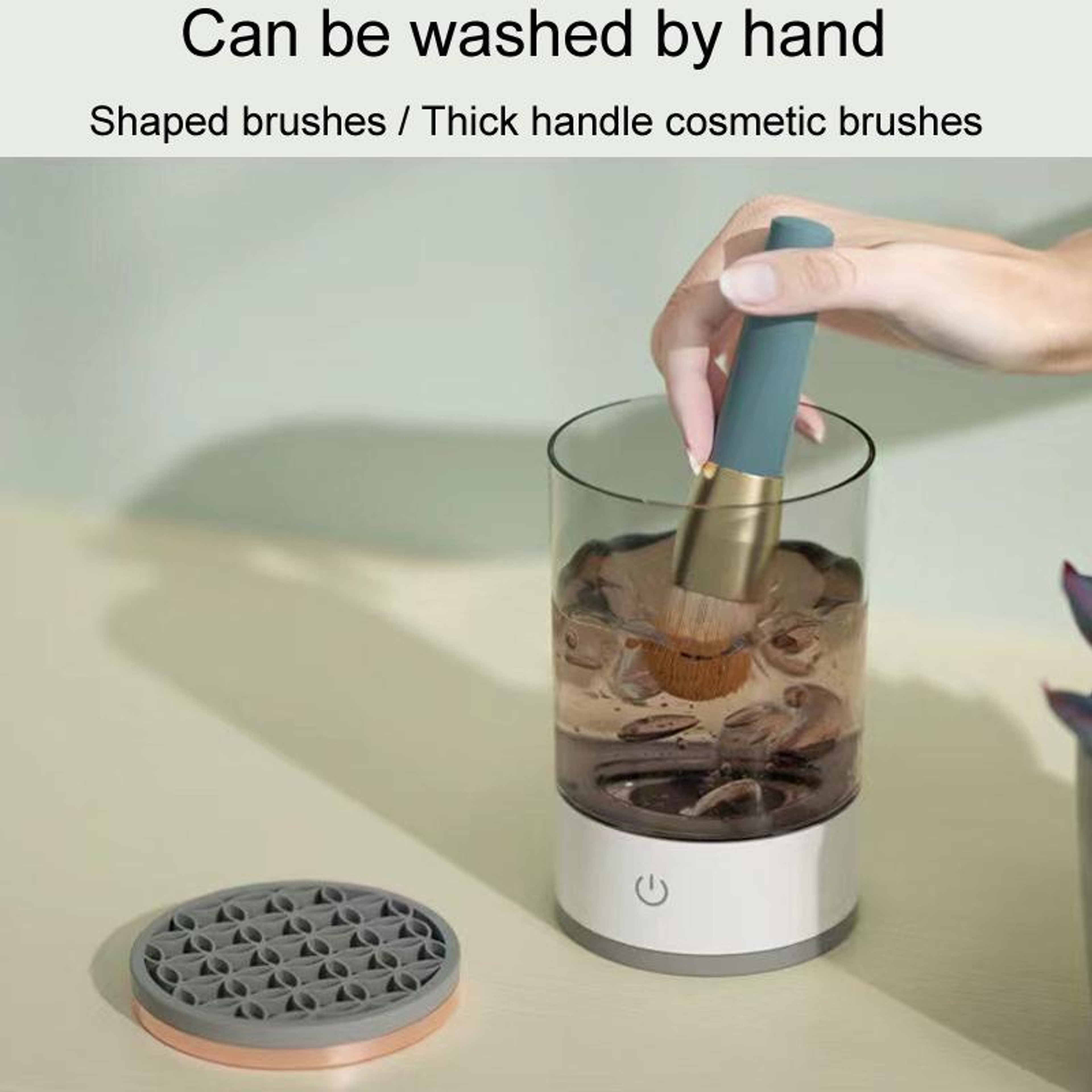 USB Electric Makeup Brush Cleaner With Organizer And Makeup Brush Cleaning Machine For Deep Sonic C 4