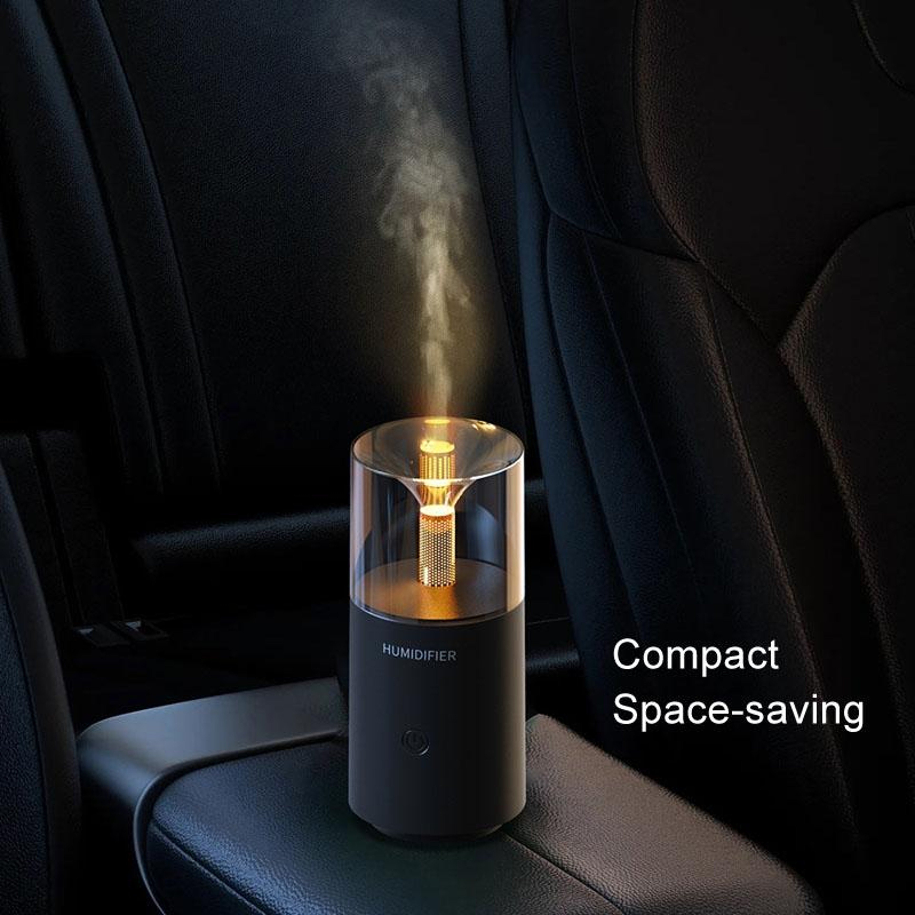 Cozy Flame Aromatherapy Diffuser With Essential Oil Diffuser Mist And Candle Light Humidifier 5