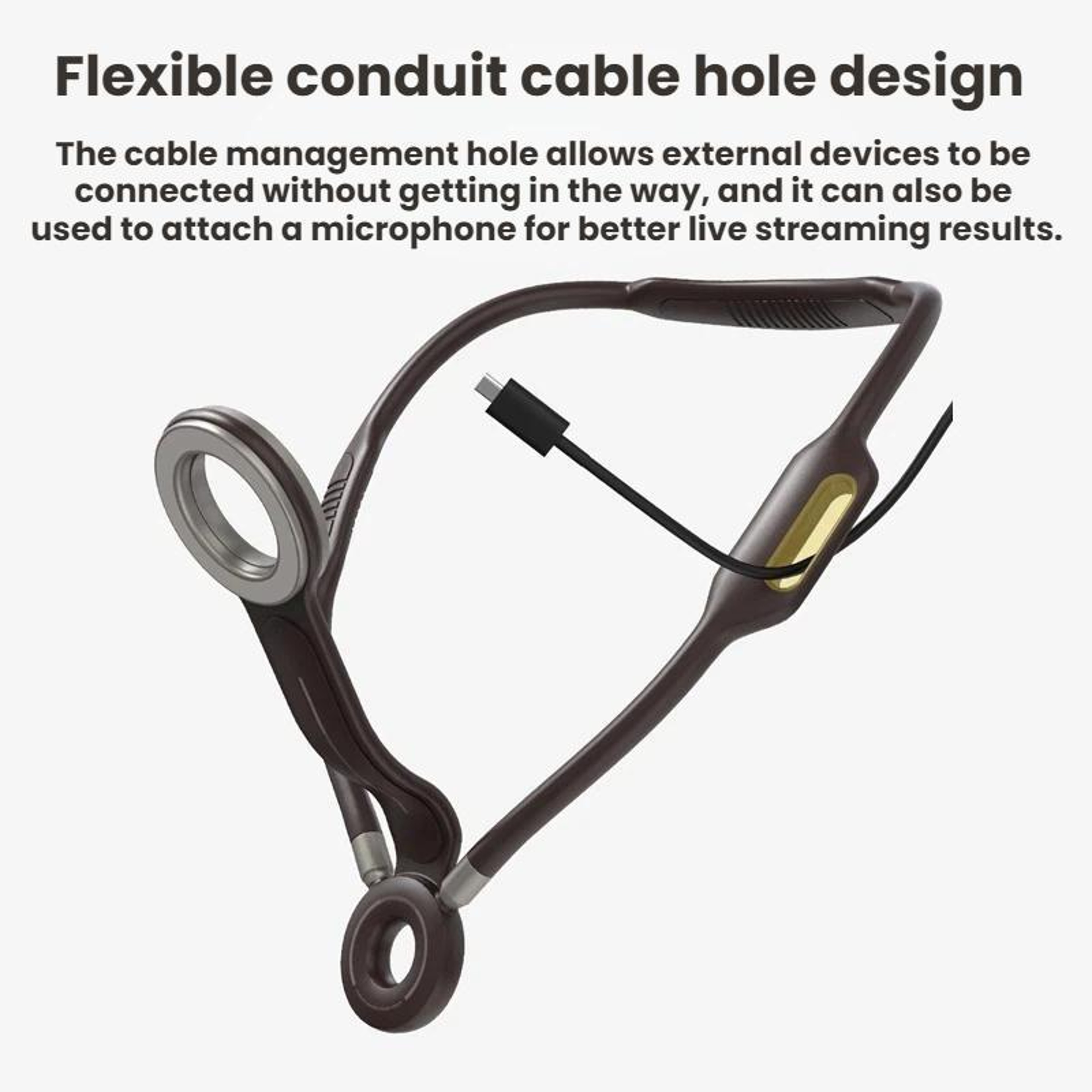 Magnetic Neck Phone Holder Hands Free POV Phone Mount for Vlogging Live Streaming and Outdoor Recording – view 5