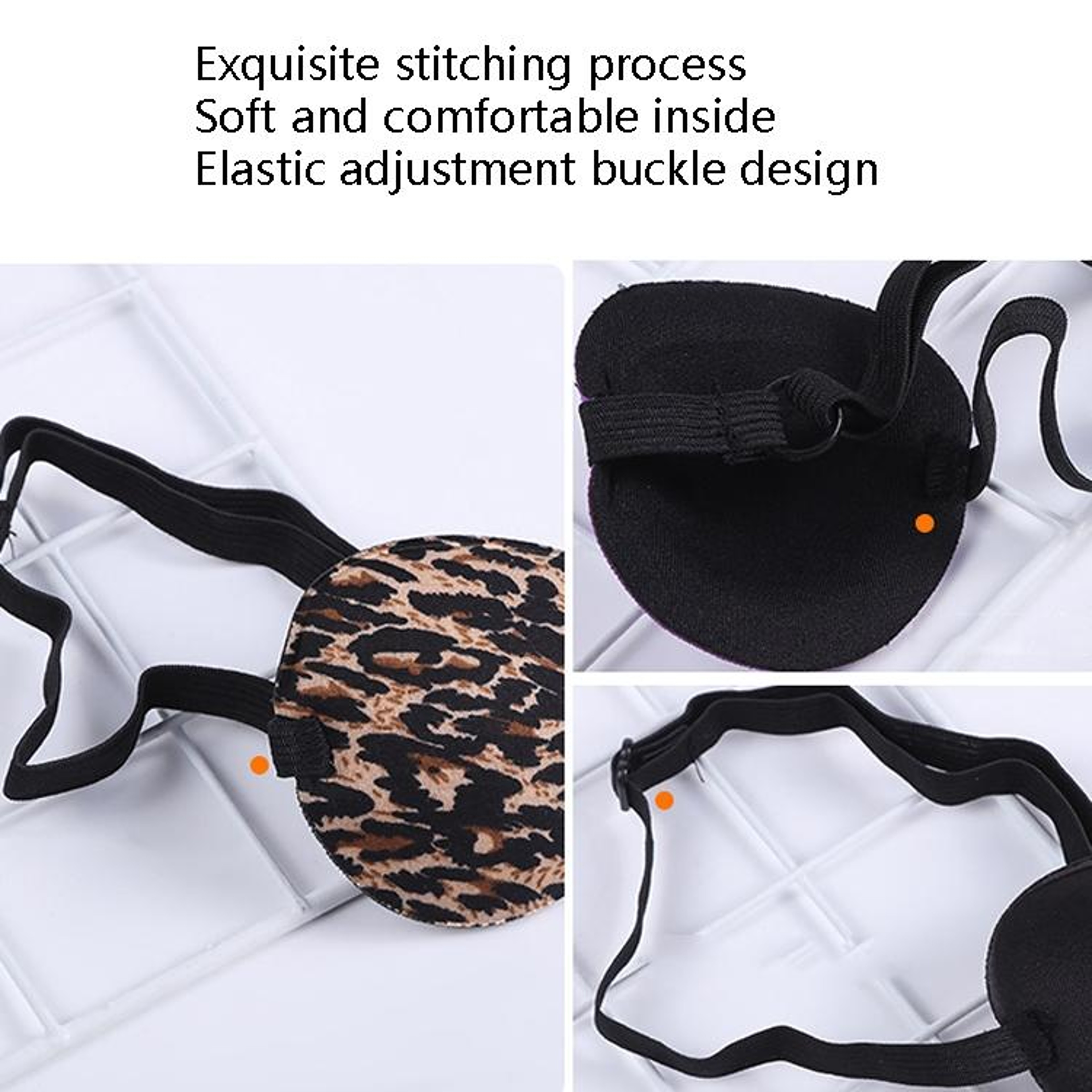 One Eyed Dragon Amblyopia Eye Patch Pirate Eye Patch For Kids Soft Adjustable Single Eye Mask 4