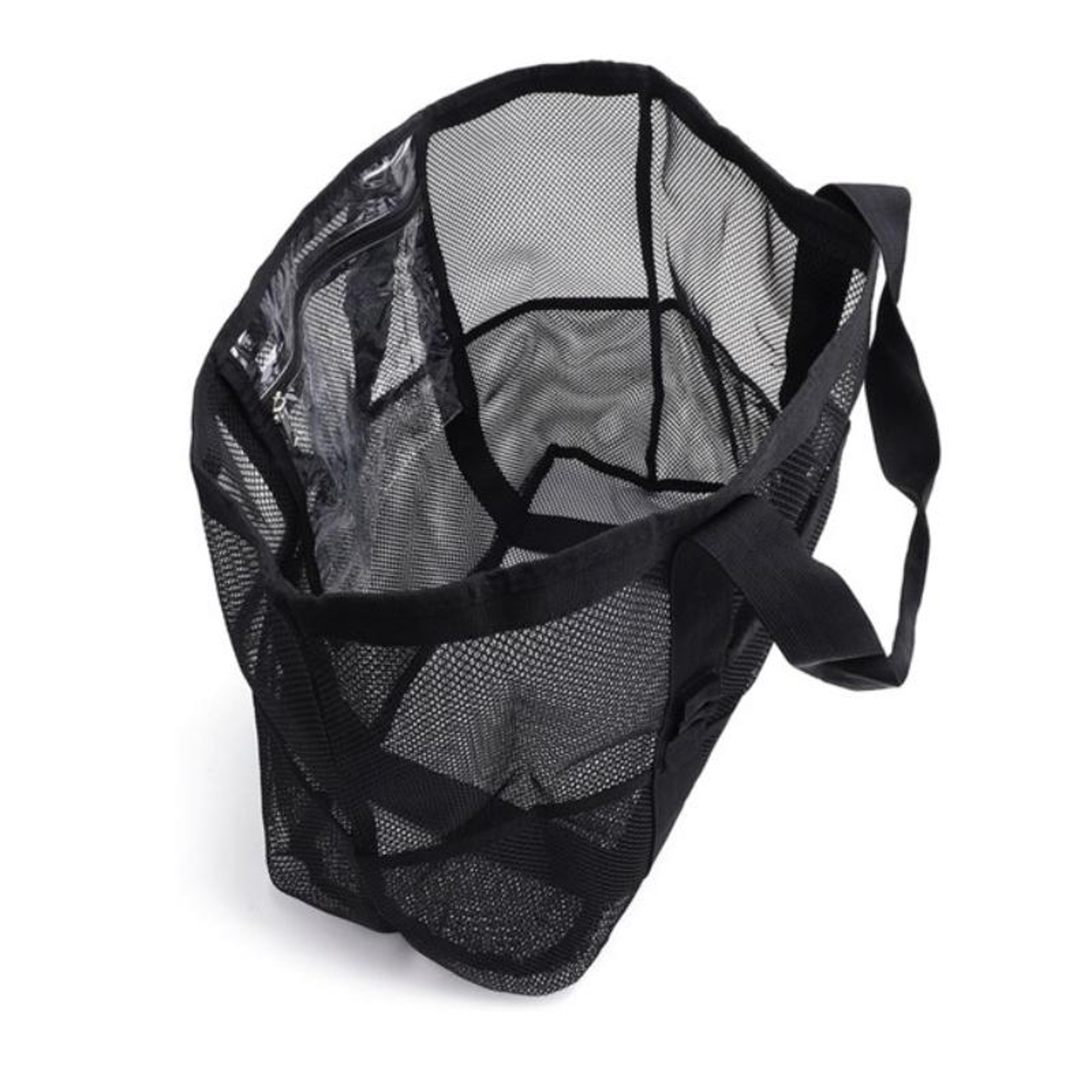 Large Capacity Mesh Beach Bag With 8 Pockets Lightweight Beach Tote Bag For Swimming Travel And Dai 2