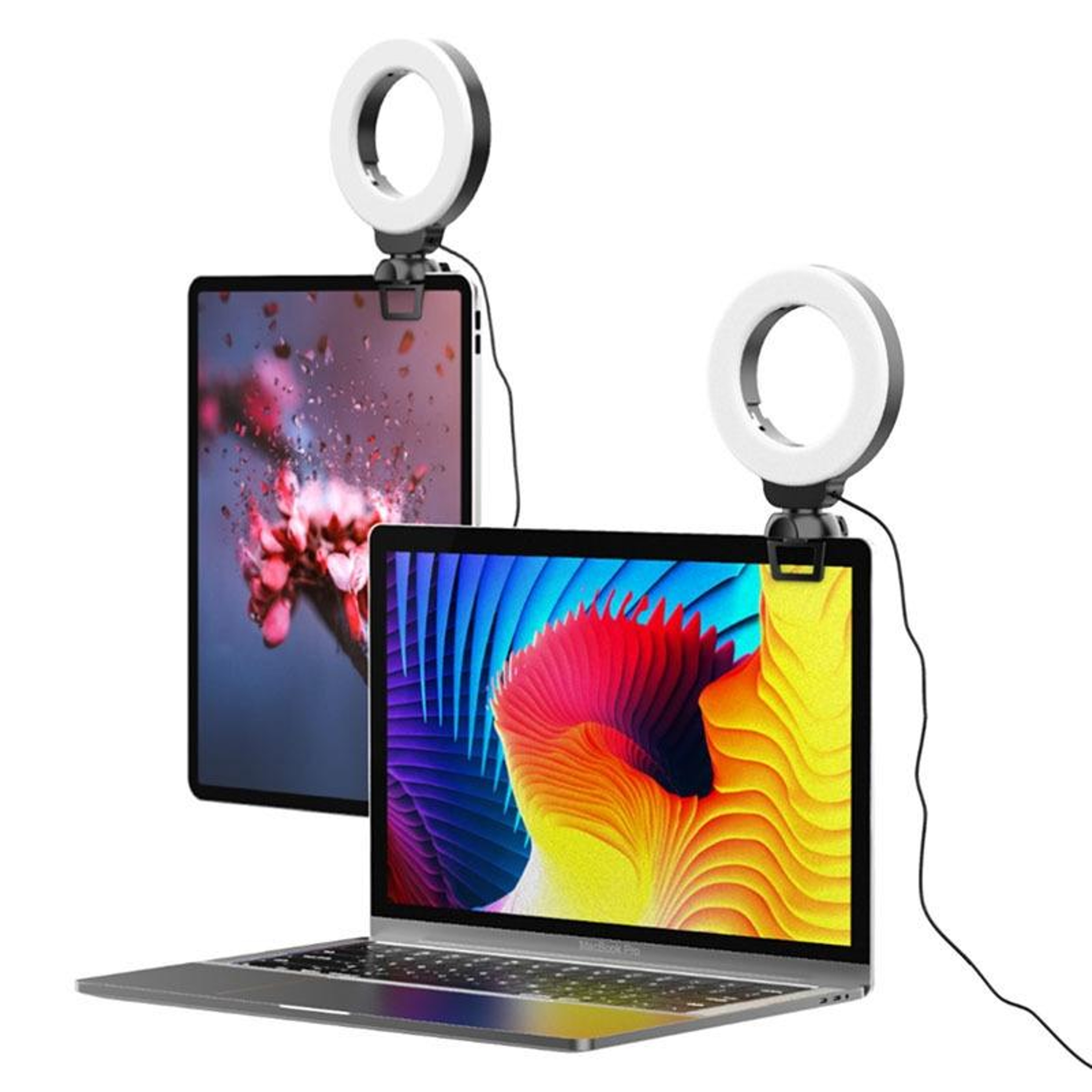 48 LED Laptop Ring Light USB LED Ring Light For Video Conference Webcam Streaming 3