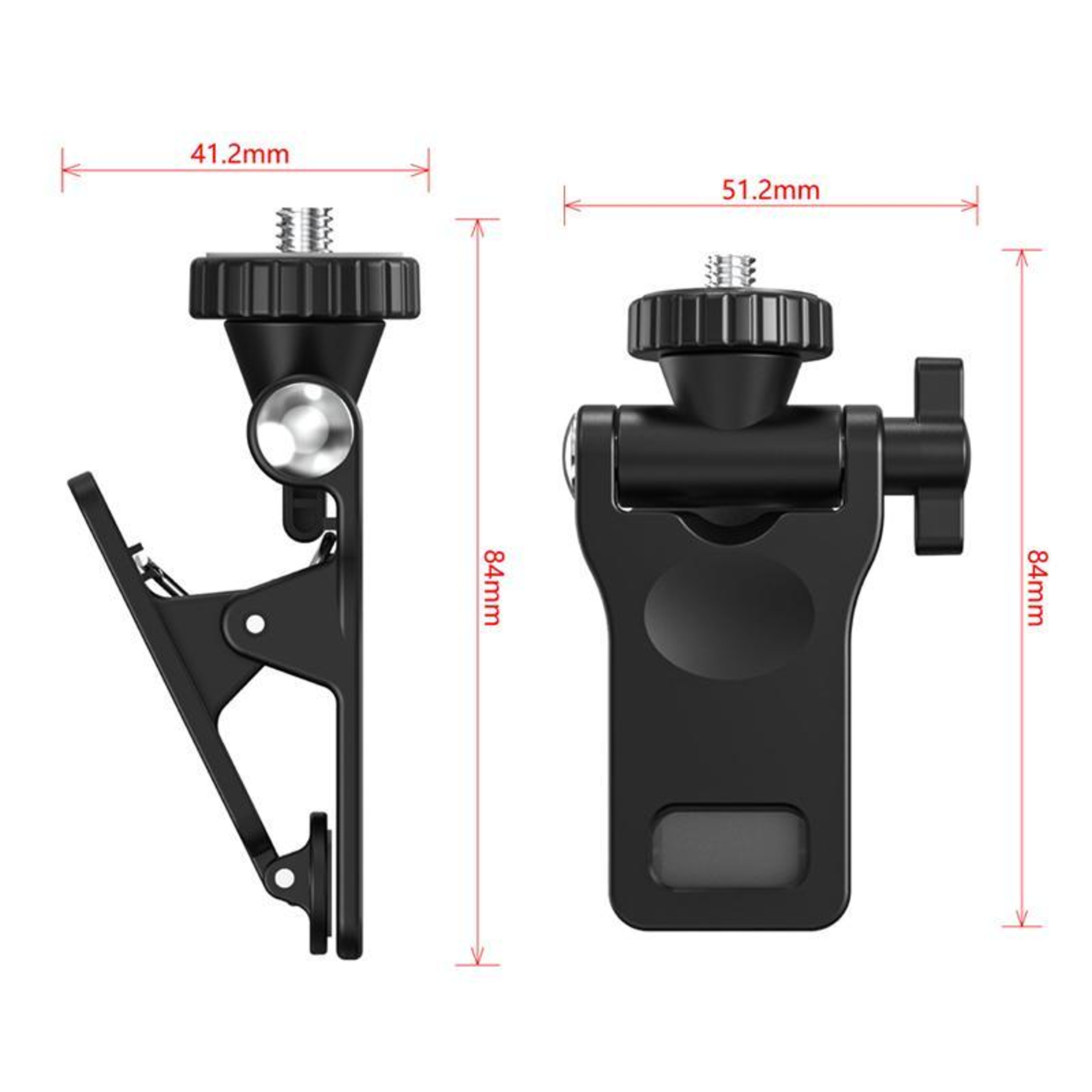 Universal Fill Light Clip With 14 Screw Mount Phone Laptop Webcam Light Holder 1