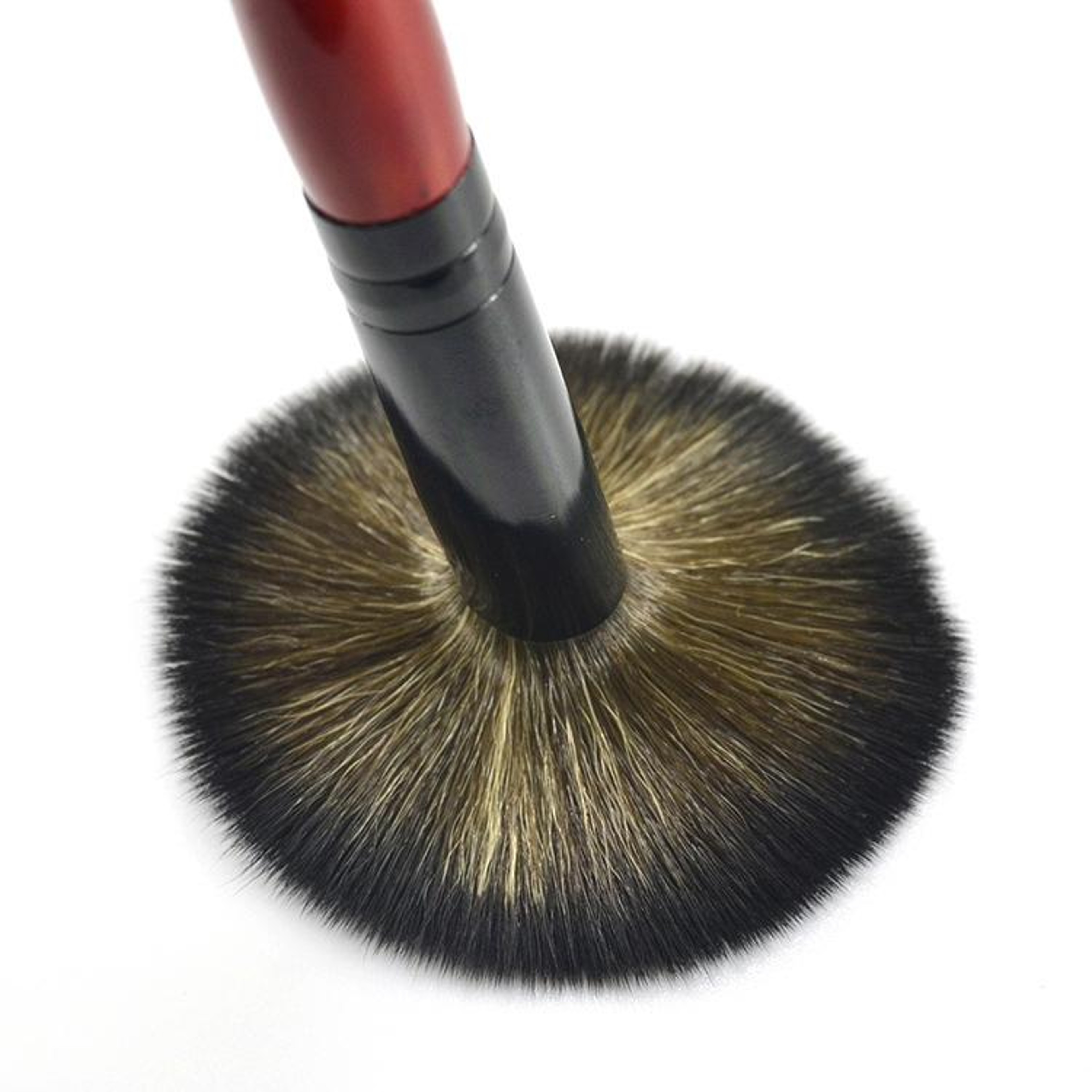 Soft Kabuki Foundation Brush Wooden Handle Makeup Brush For Powder Blush And Liquid Foundation 3