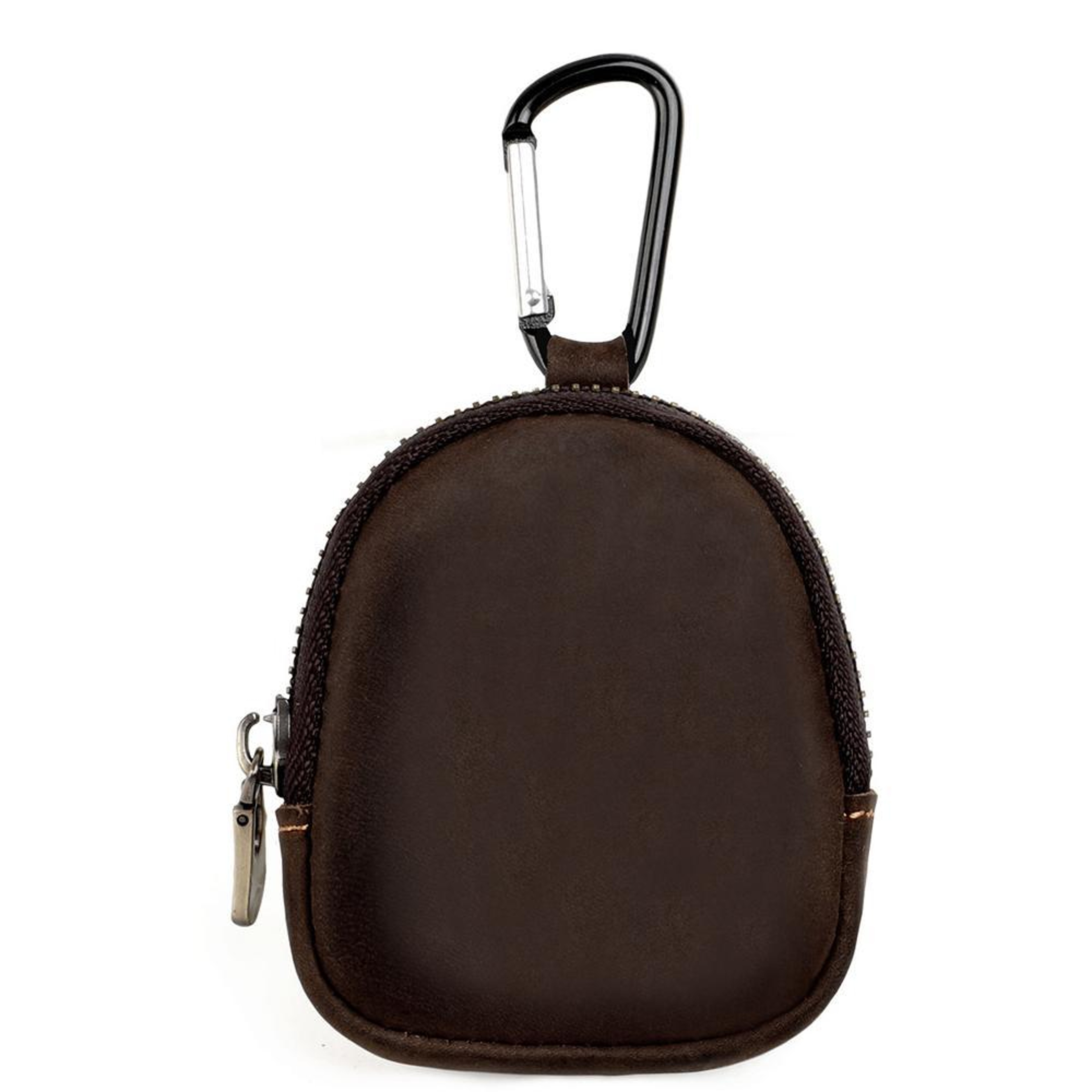 Genuine Leather Coin Purse Small Zip Pouch Mini Key Holder Wallet 14