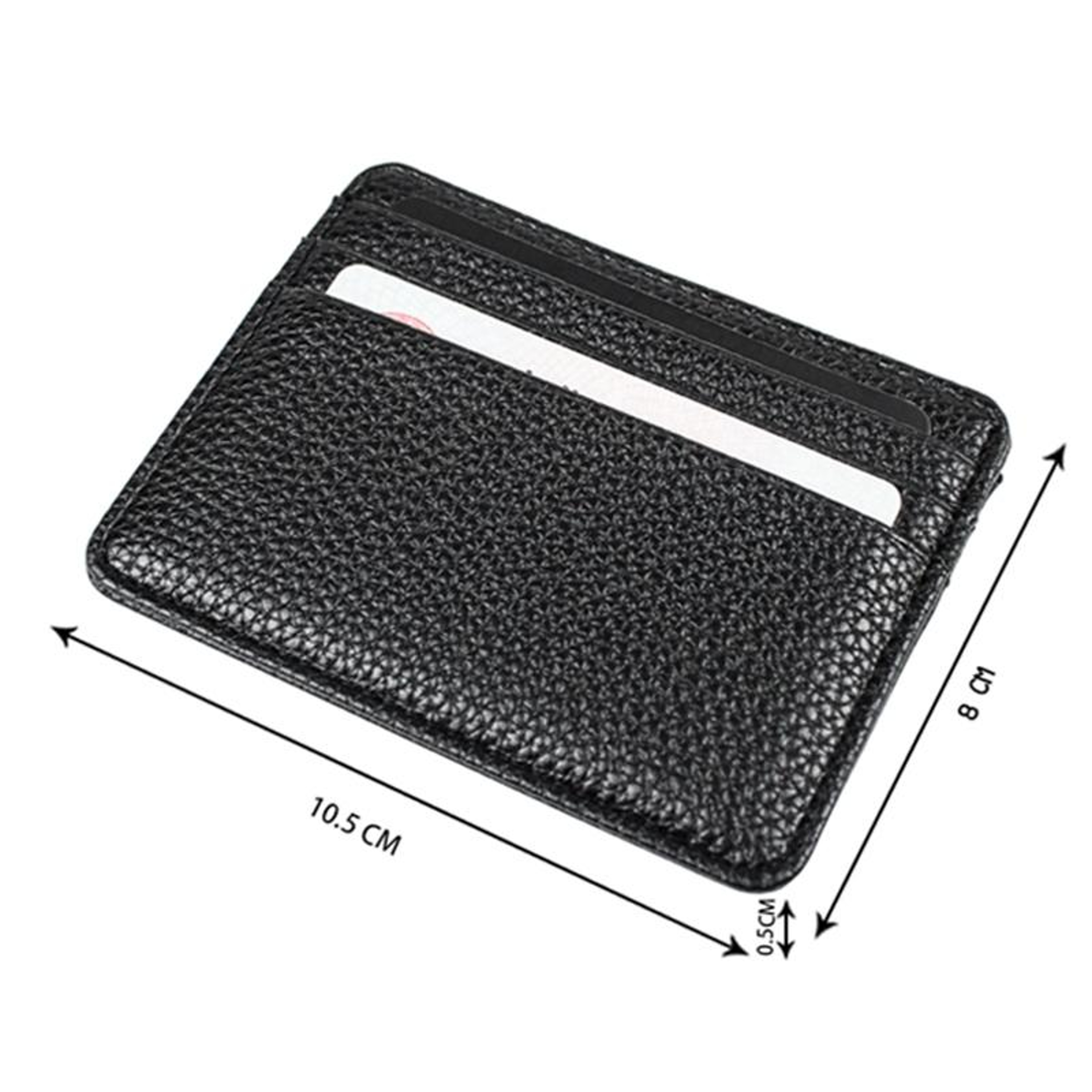 Slim Card Holder Mini Wallet With Coin Pocket Multi Card Slot PU Leather Card Holder 1