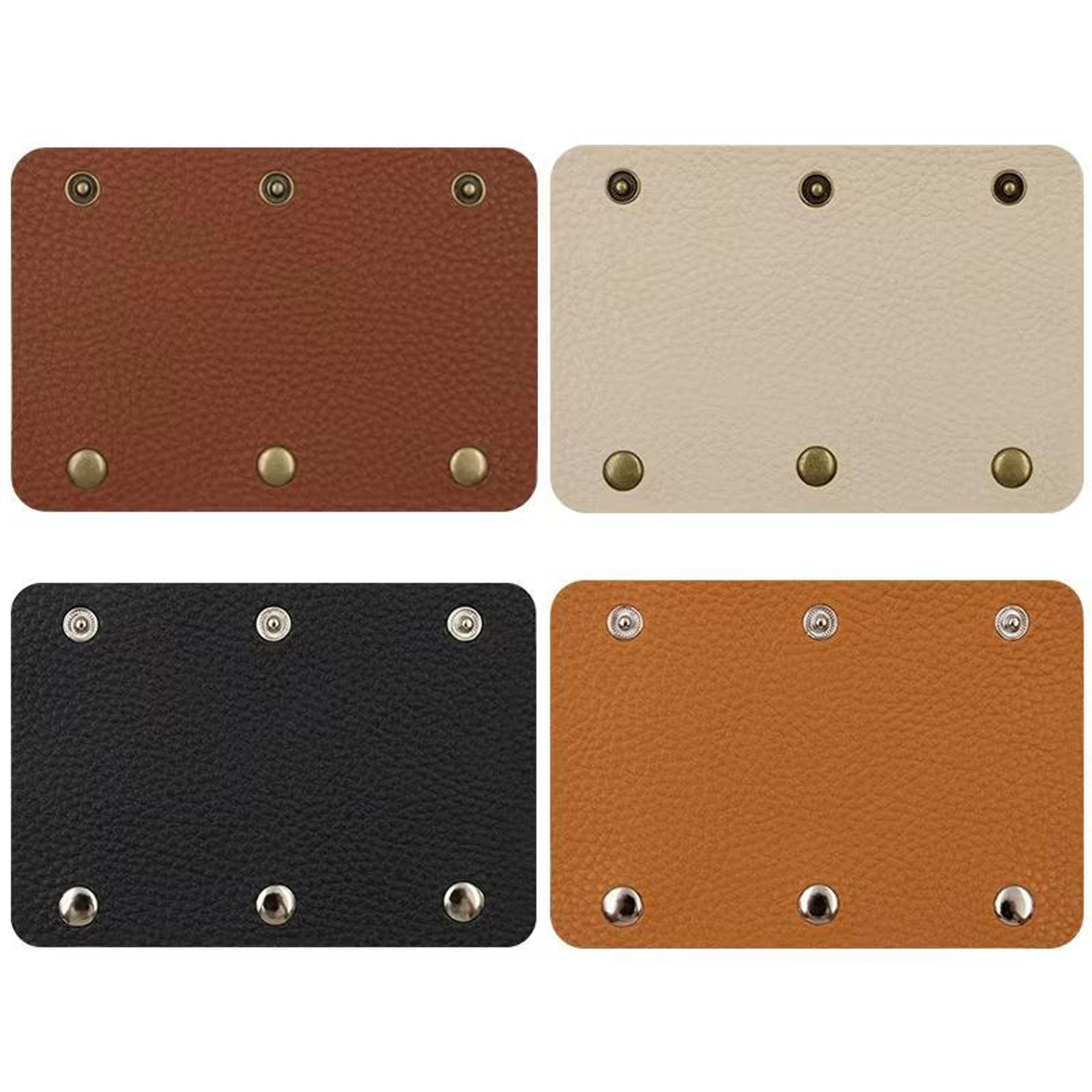 3 Layer Leather Luggage Handle Protector Anti Slip Suitcase Handle Cover For Travel Bags 3