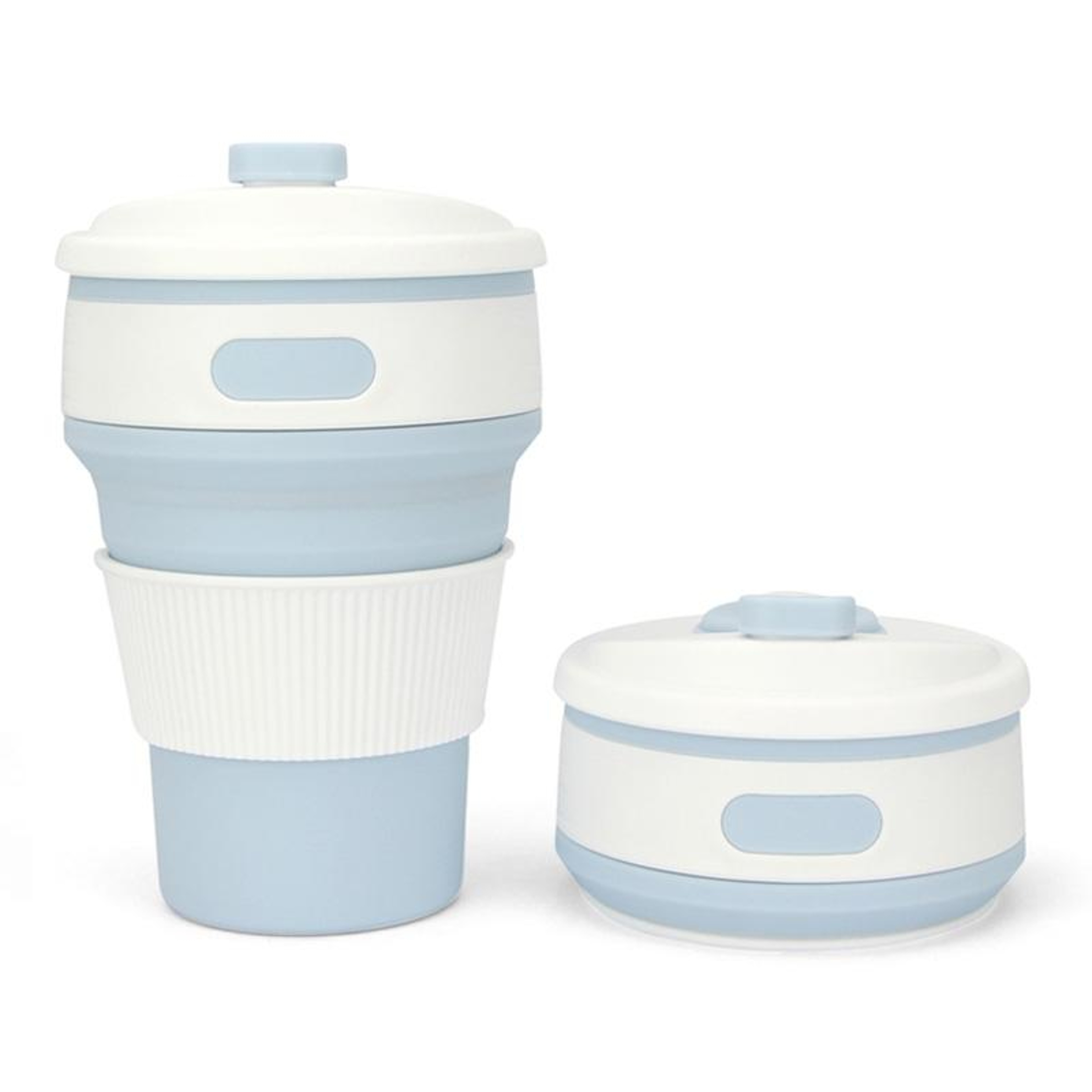 350ml Collapsible Silicone Travel Coffee Cup Portable Reusable Folding Mug 12