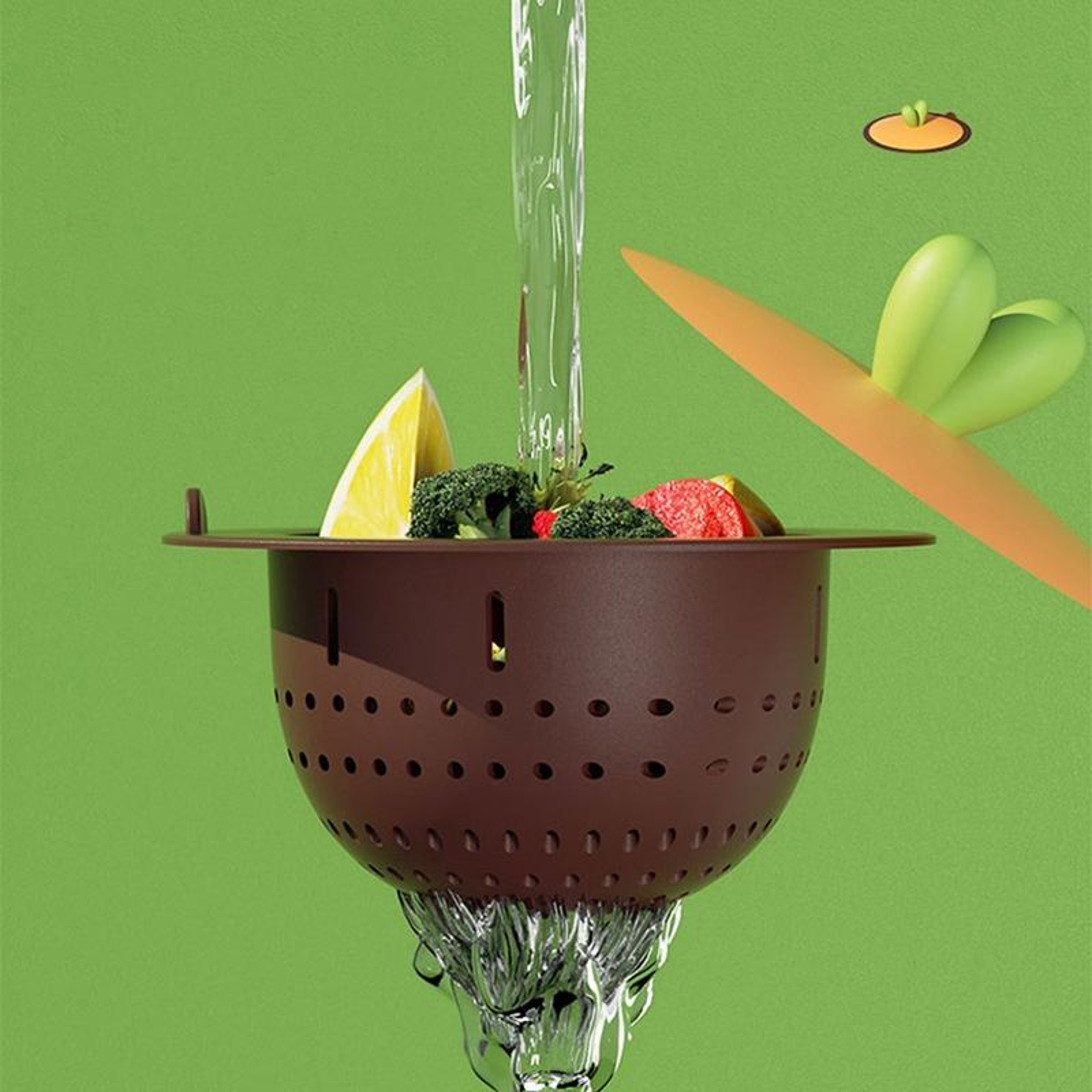 Kitchen Sink Strainer Drainage Mesh Anti Clogging Sink Drain Filter For Easy Residue Removal 6