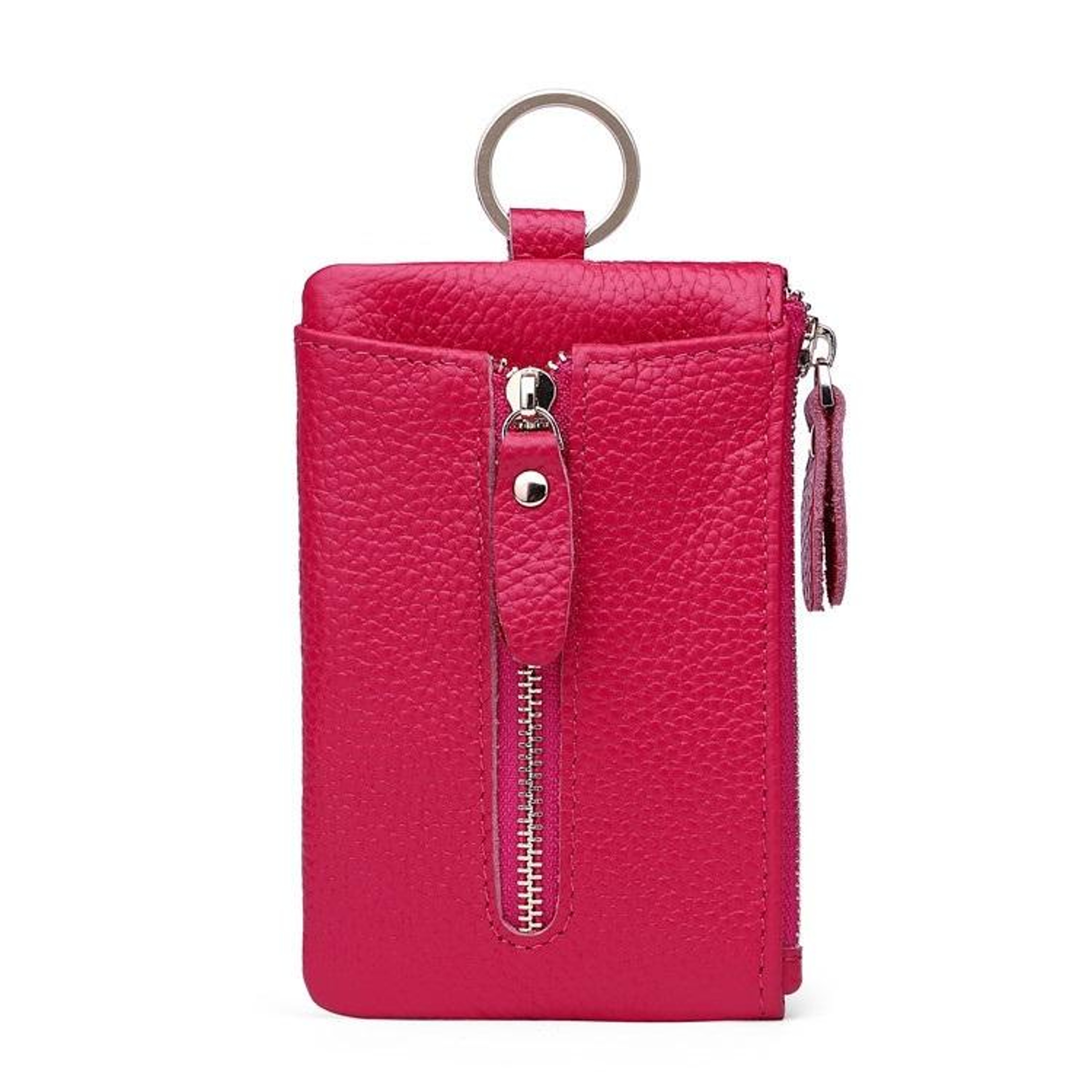 Premium Leather Key Wallet Large Capacity Key Card Case And Coin Purse For Men 9
