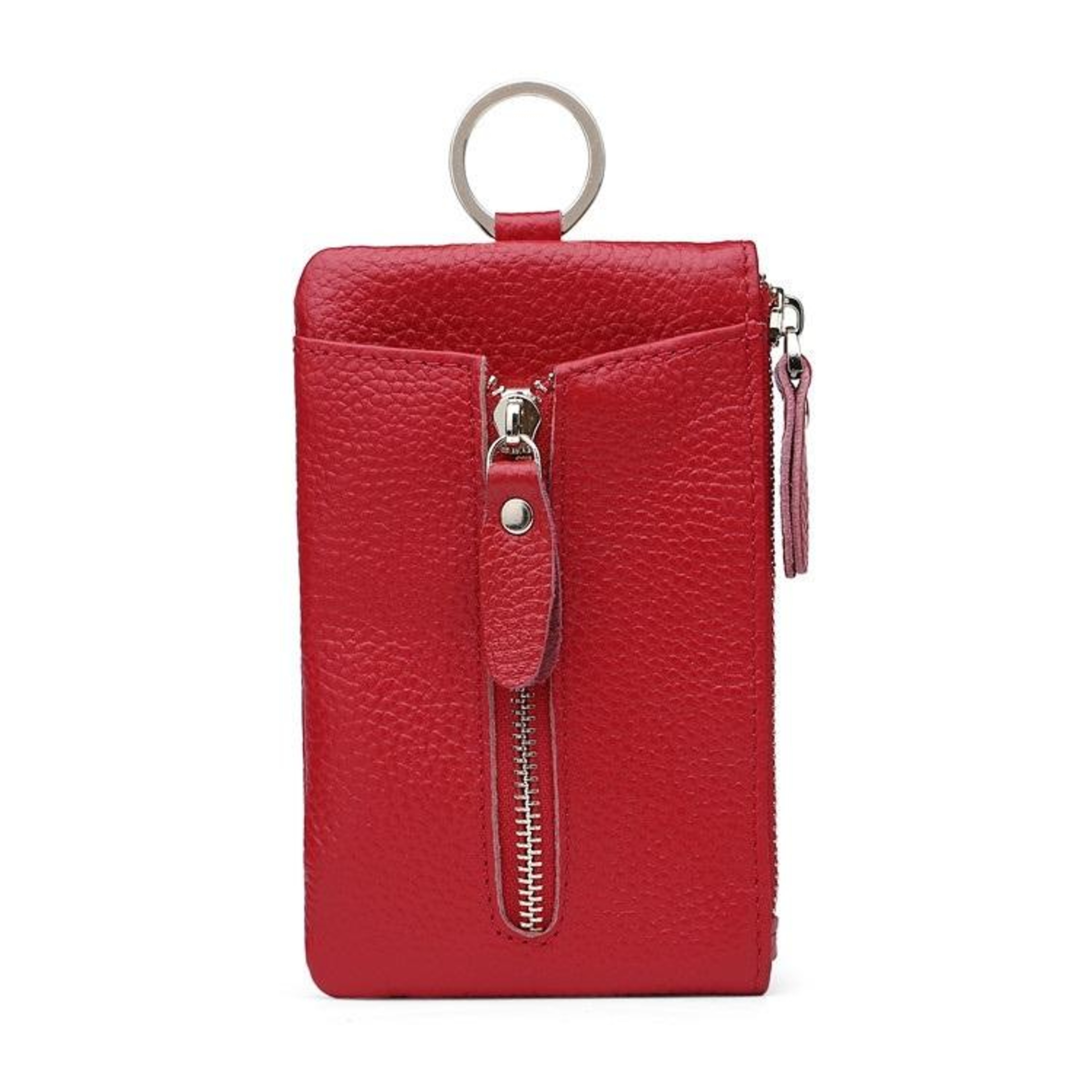 Premium Leather Key Wallet Large Capacity Key Card Case And Coin Purse For Men 7