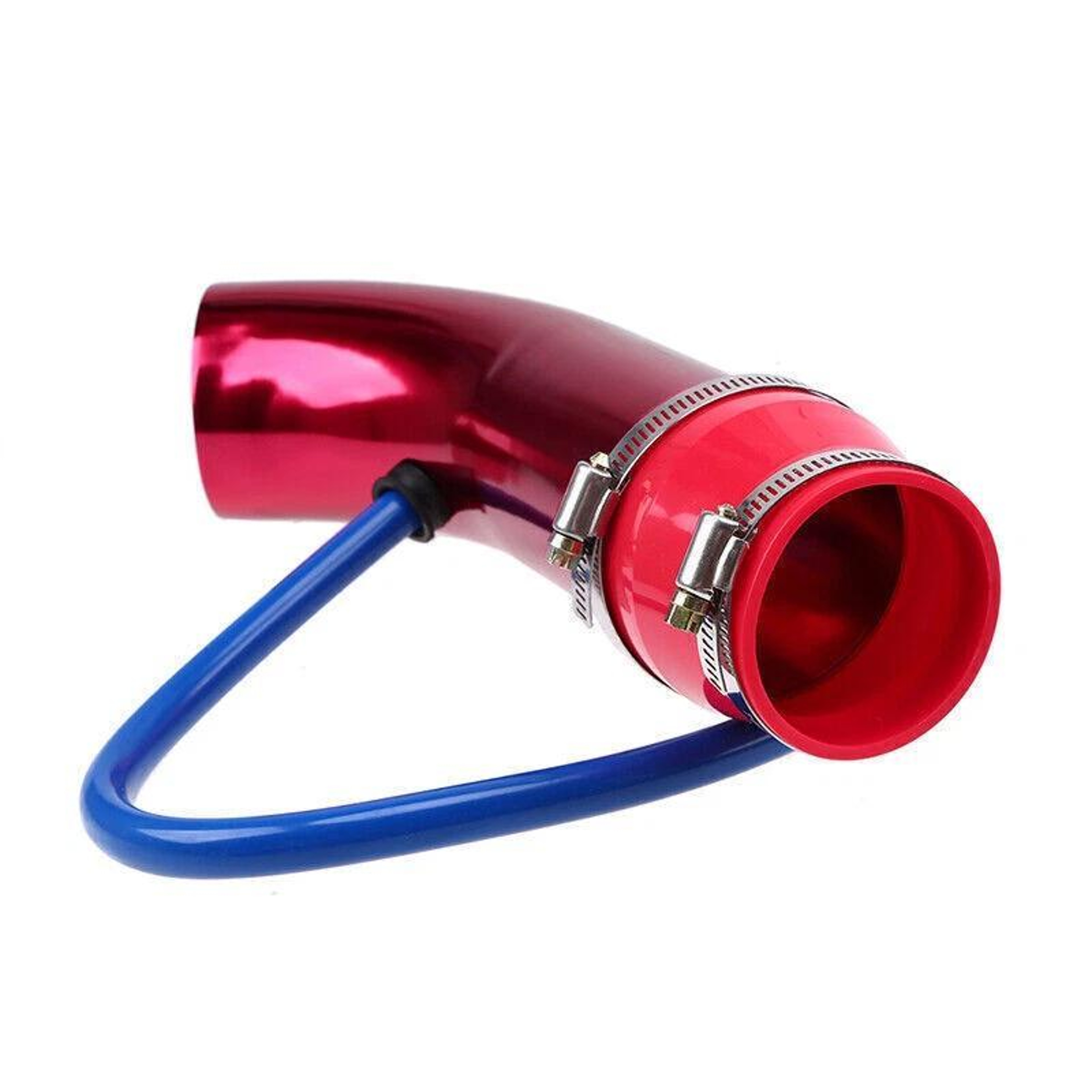 76mm Cold Air Intake Pipe Universal Aluminum Intake Pipe For Performance Engine Upgrade 3