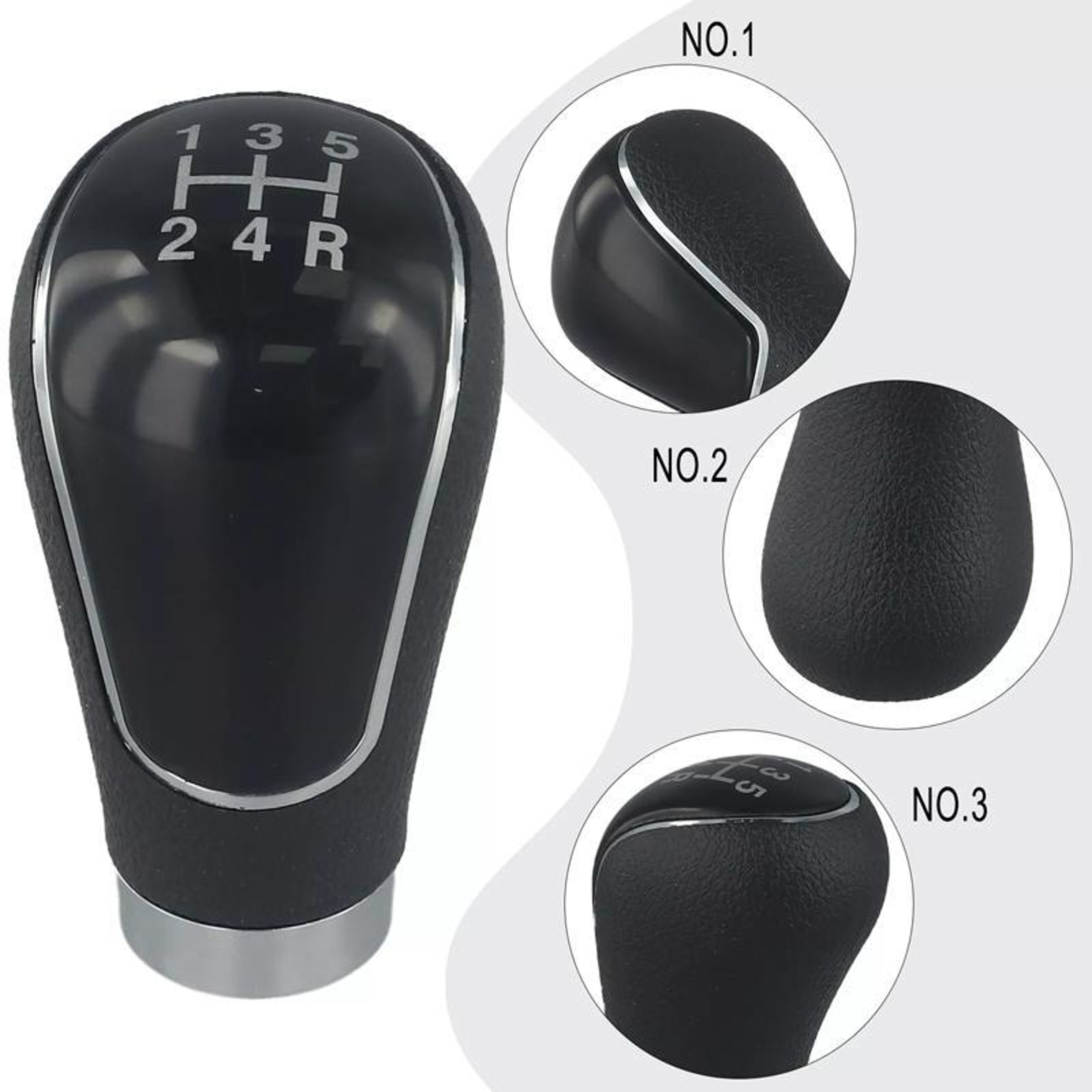 Mazda Shift Knob Low Profile Manual Gear Shifter Replacement For Mazda 3