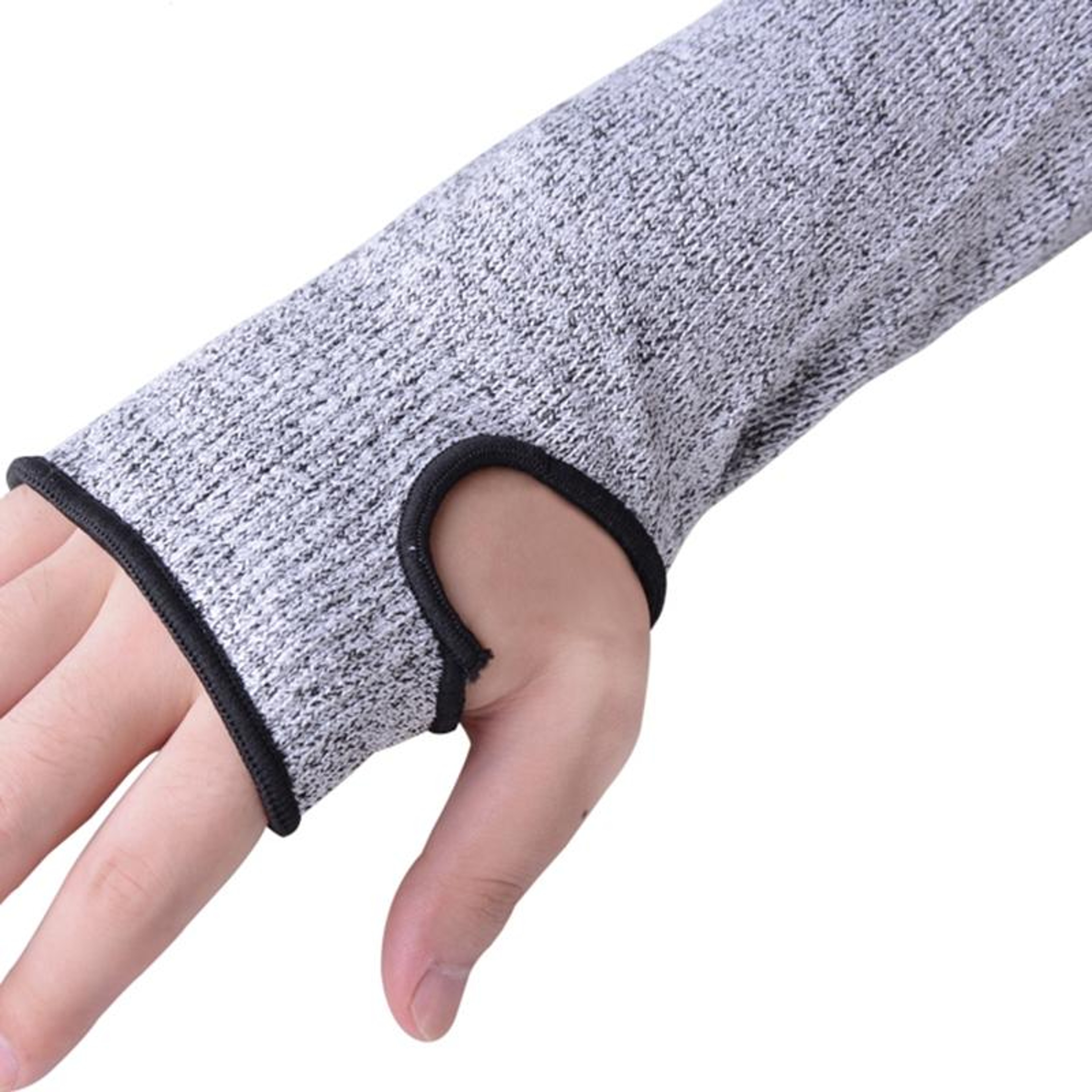 Cut Resistant HPPE Arm Sleeve Breathable Protective Forearm Guard 4