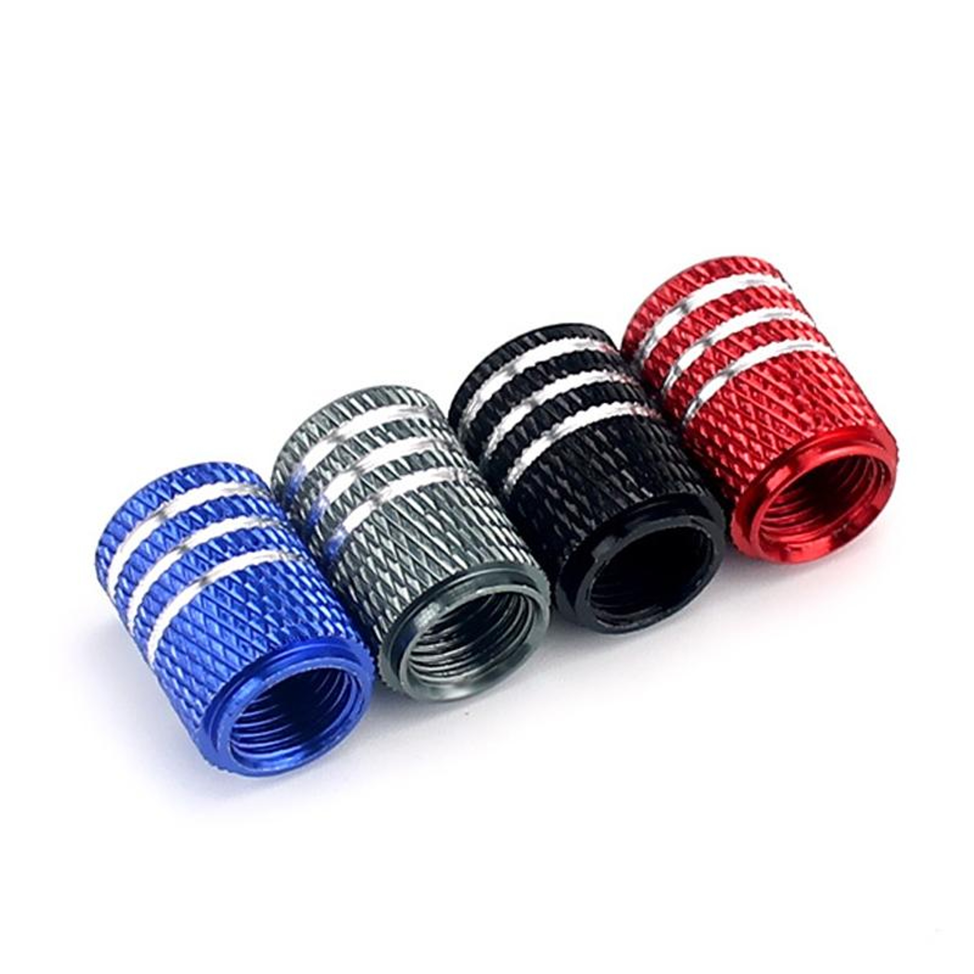 Motivational Fist Car Tire Valve Caps Aluminum Dustproof Anti Theft Universal Valve Covers 0