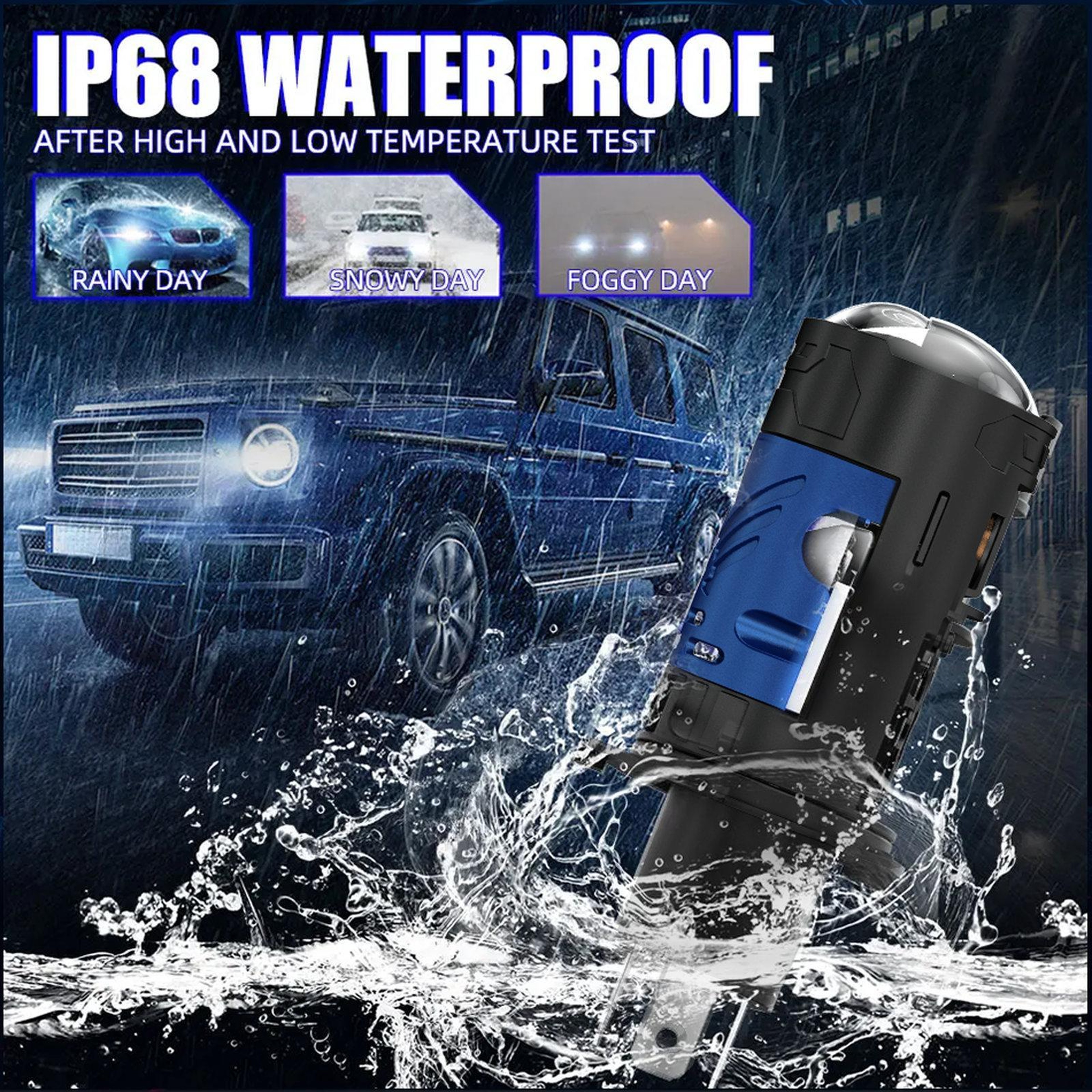 50W LED Projector Headlight Direct Plug 6000K High Power Car LED Headlight – view 4