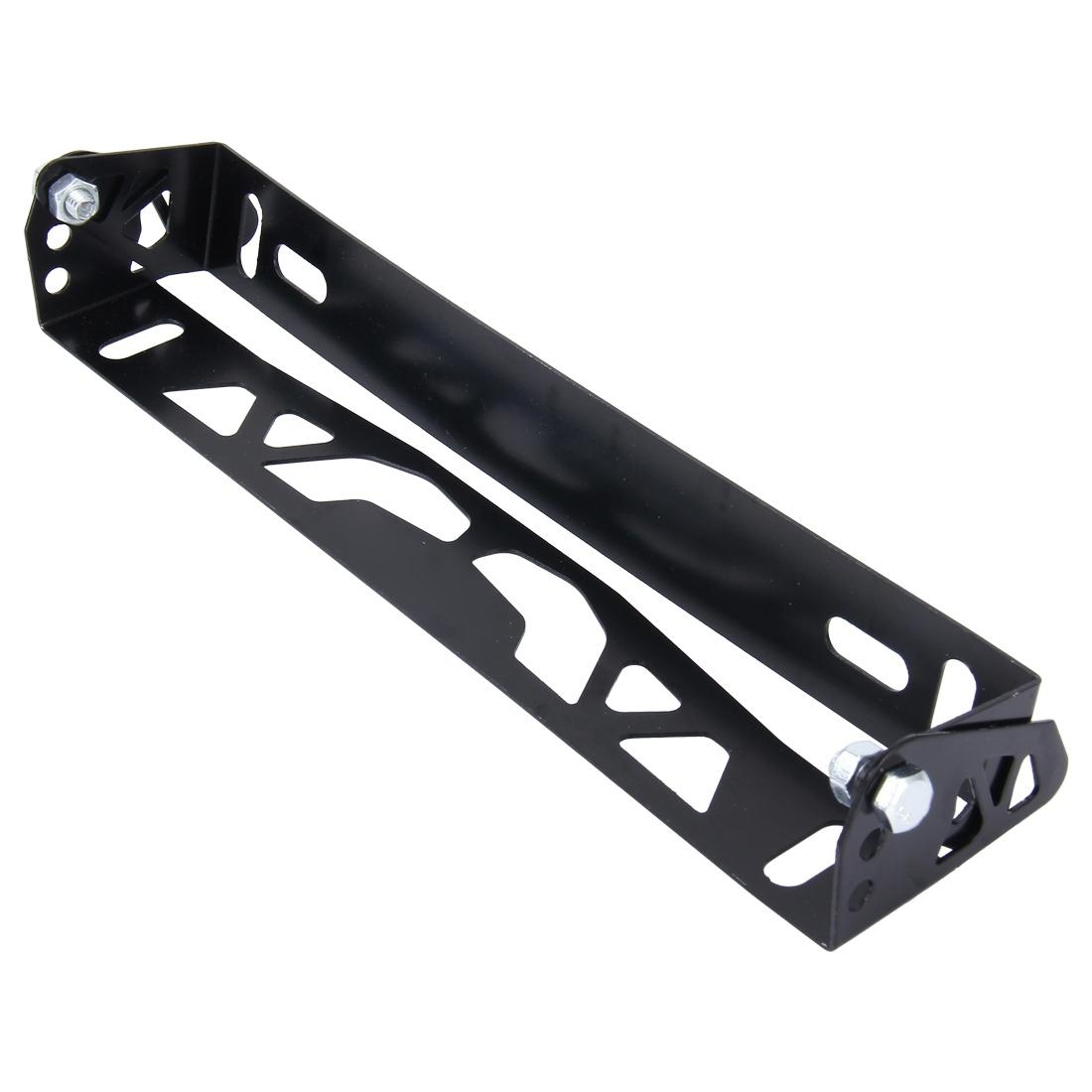 Universal Aluminum License Plate Frame Black Rust Resistant Car License Plate Holder – view 2