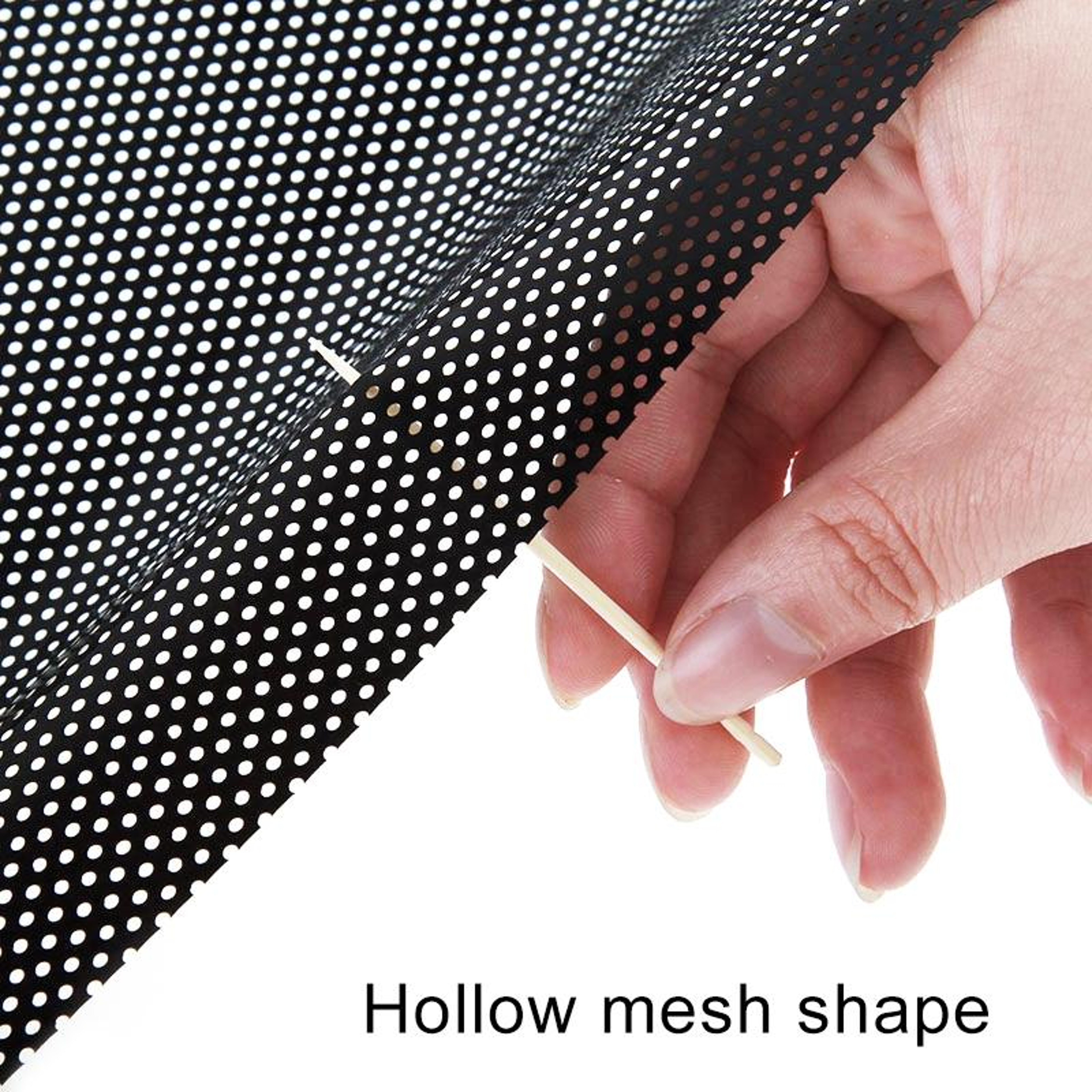 UV Protection Car Window Static Cling Sticker Set Reusable Electrostatic Window Decals 2 PCS 3