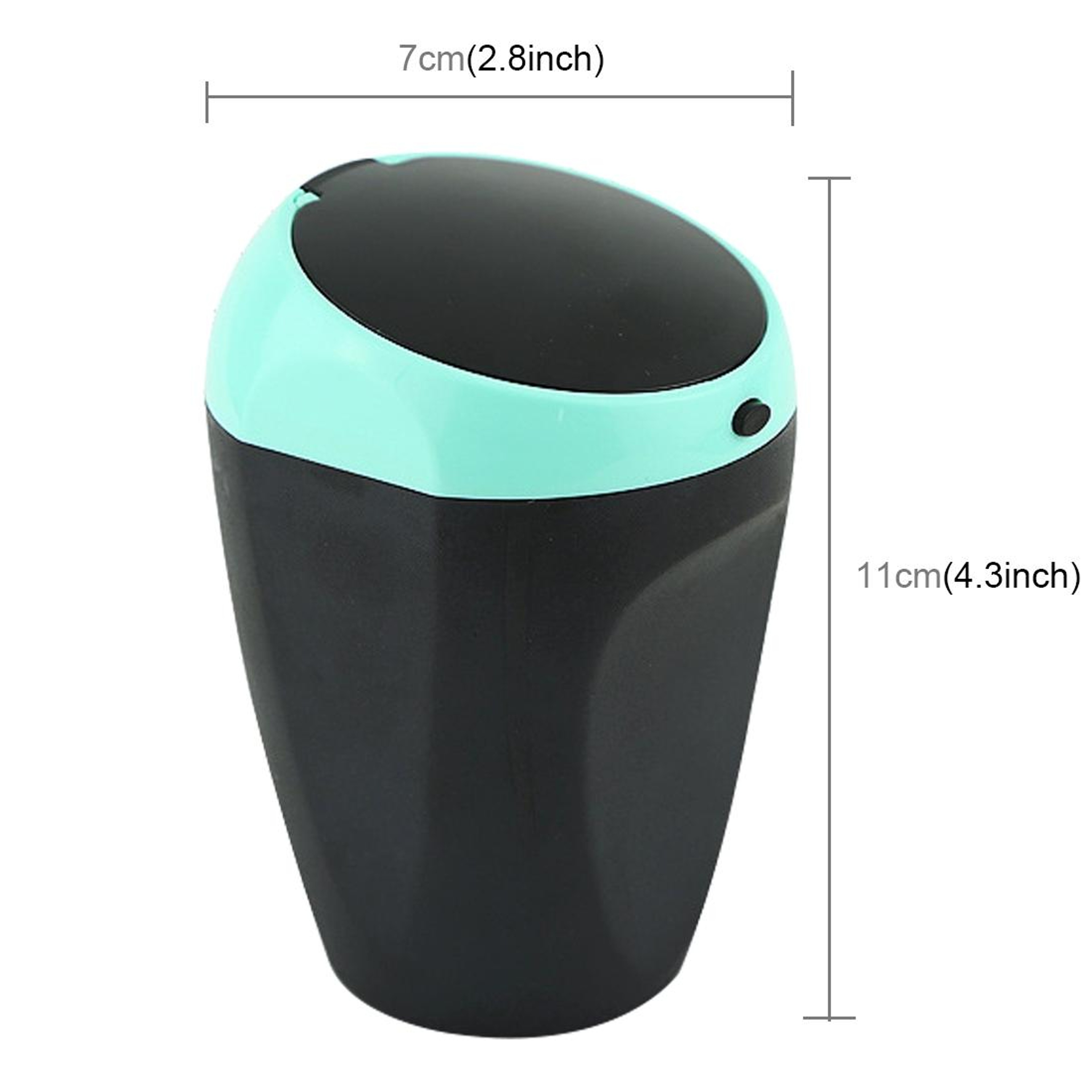 Universal Car Trash Bin  Portable Car Ashtray ABS Car Garbage Can Interior Organizer 1