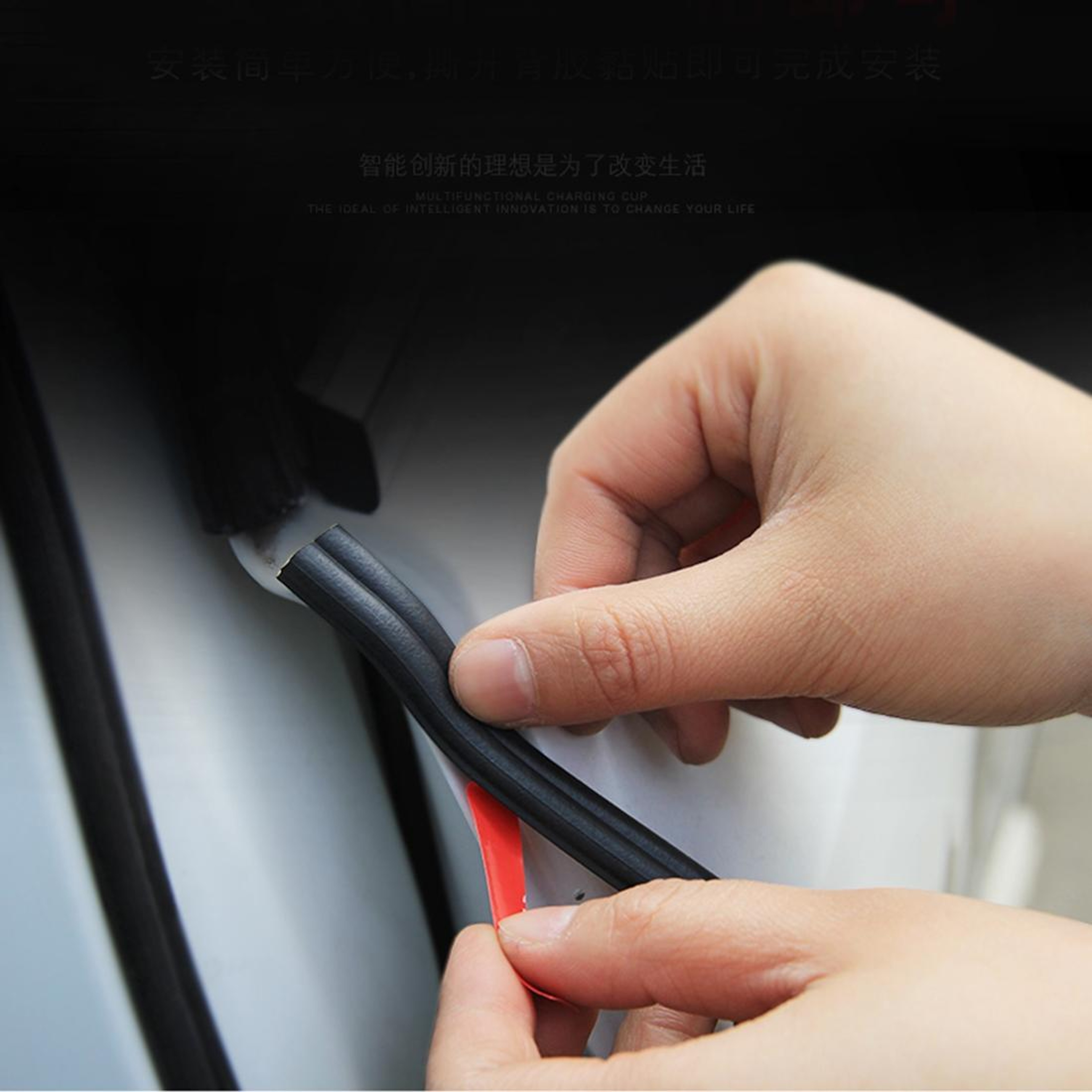5M Car Door Edge Protector Rubber Door Edge Trim Guard Strip For Scratch  Chip Protection 1
