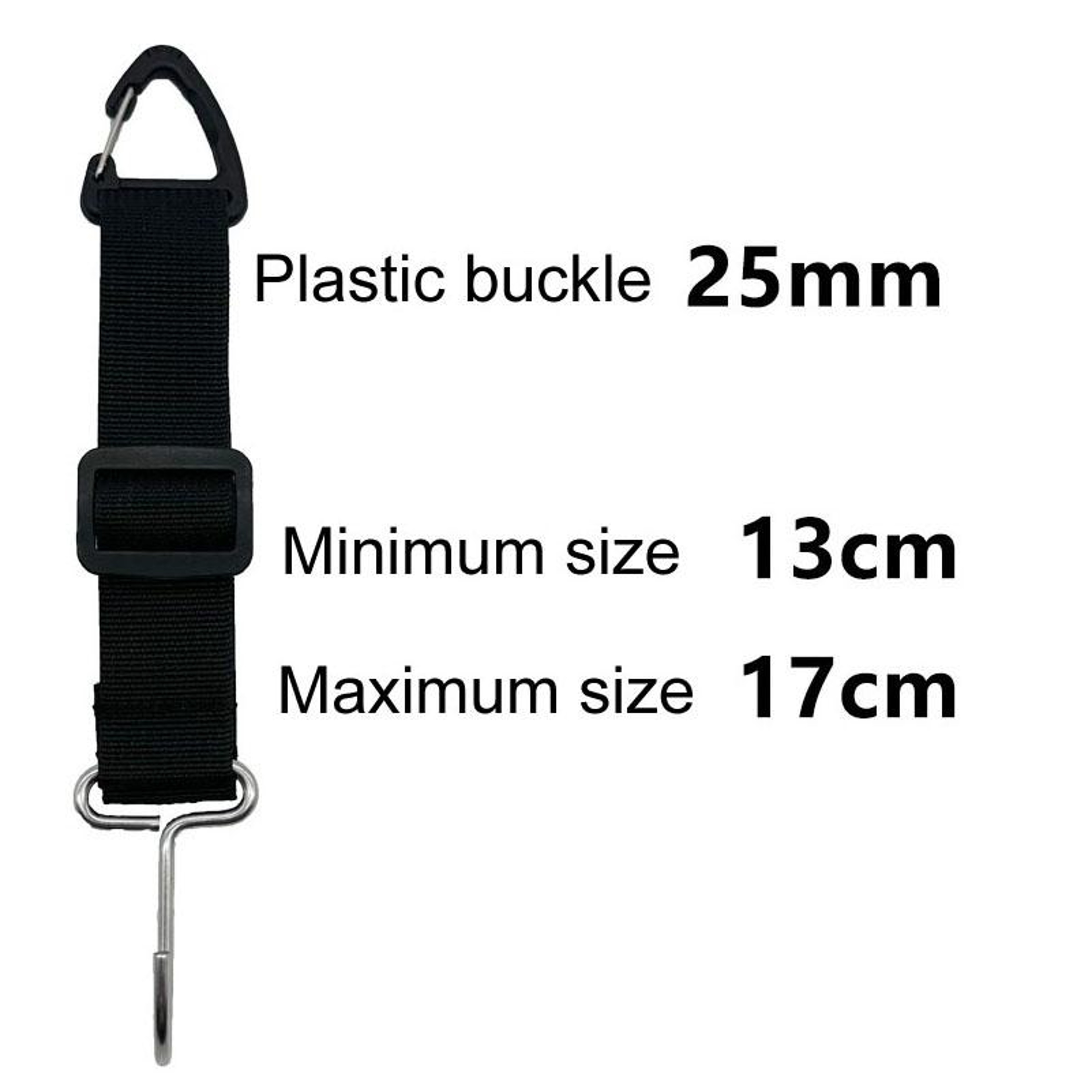 Universal Car Seat Hooks Adjustable Nylon Headrest Hangers For Car  Stroller Storage 1