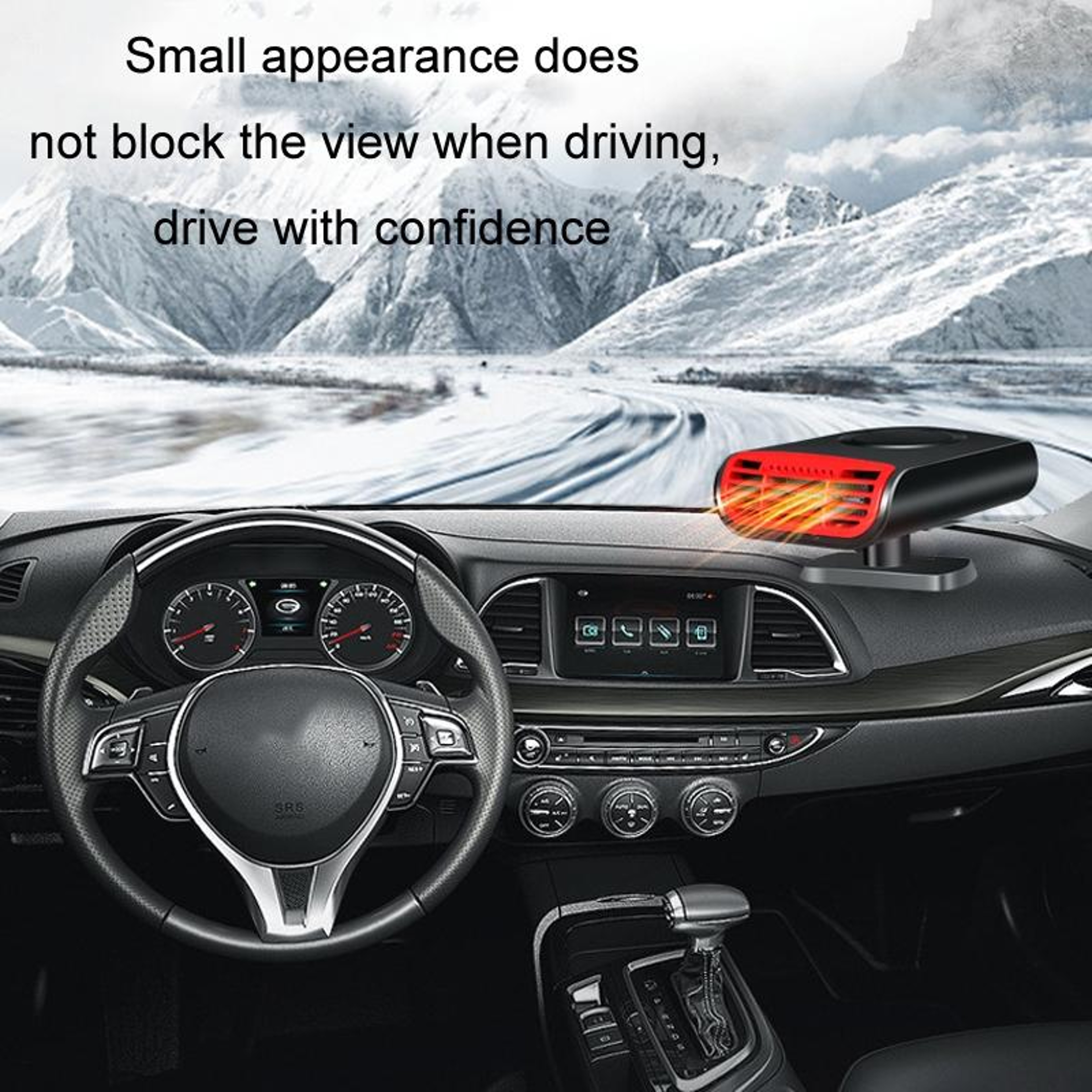 Portable Car Heater  Windshield Defogger With Aromatherapy 4