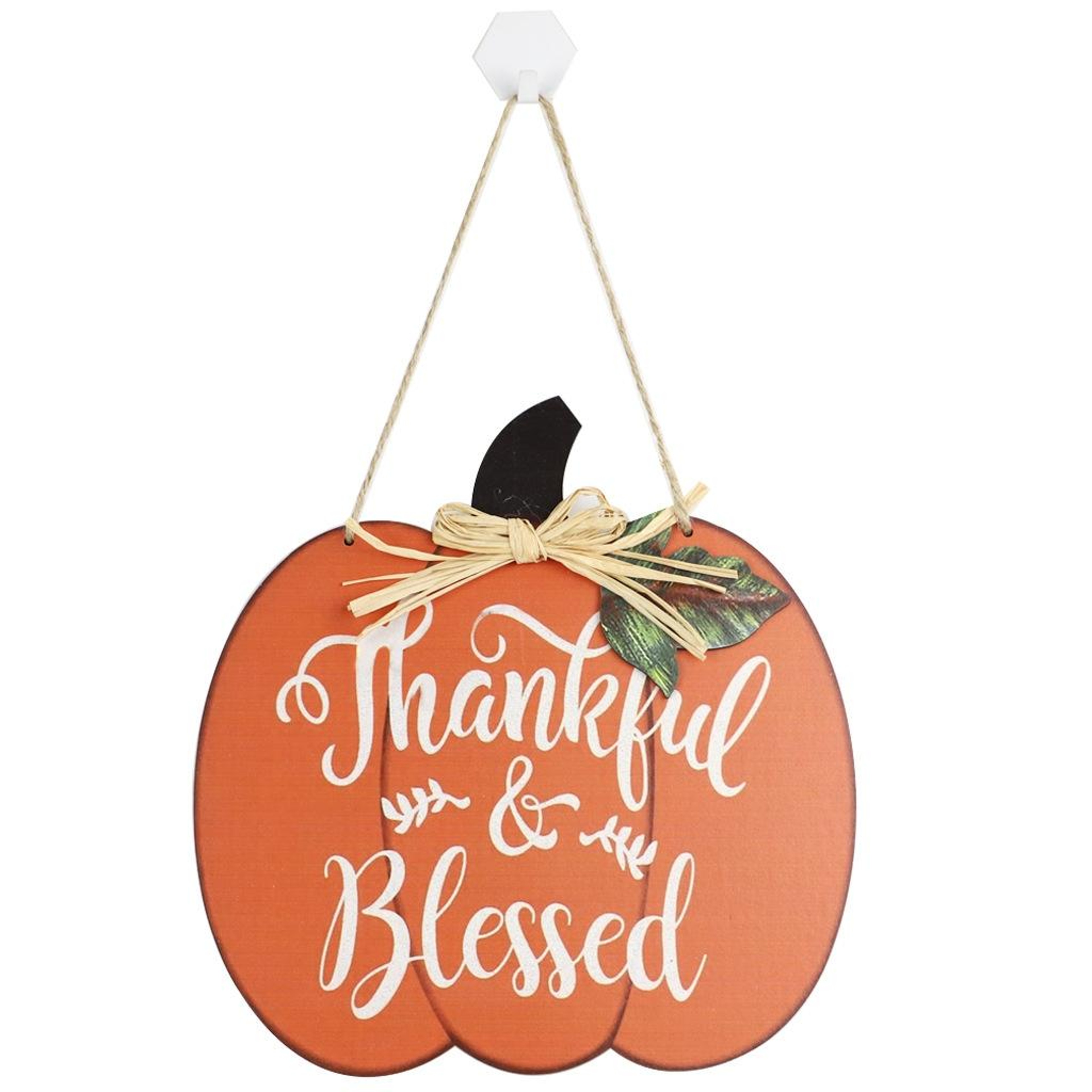 Rustic Thanksgiving Wall Decor Wooden Pumpkin Sign For Harvest Festival  Fall Home Decoration 2
