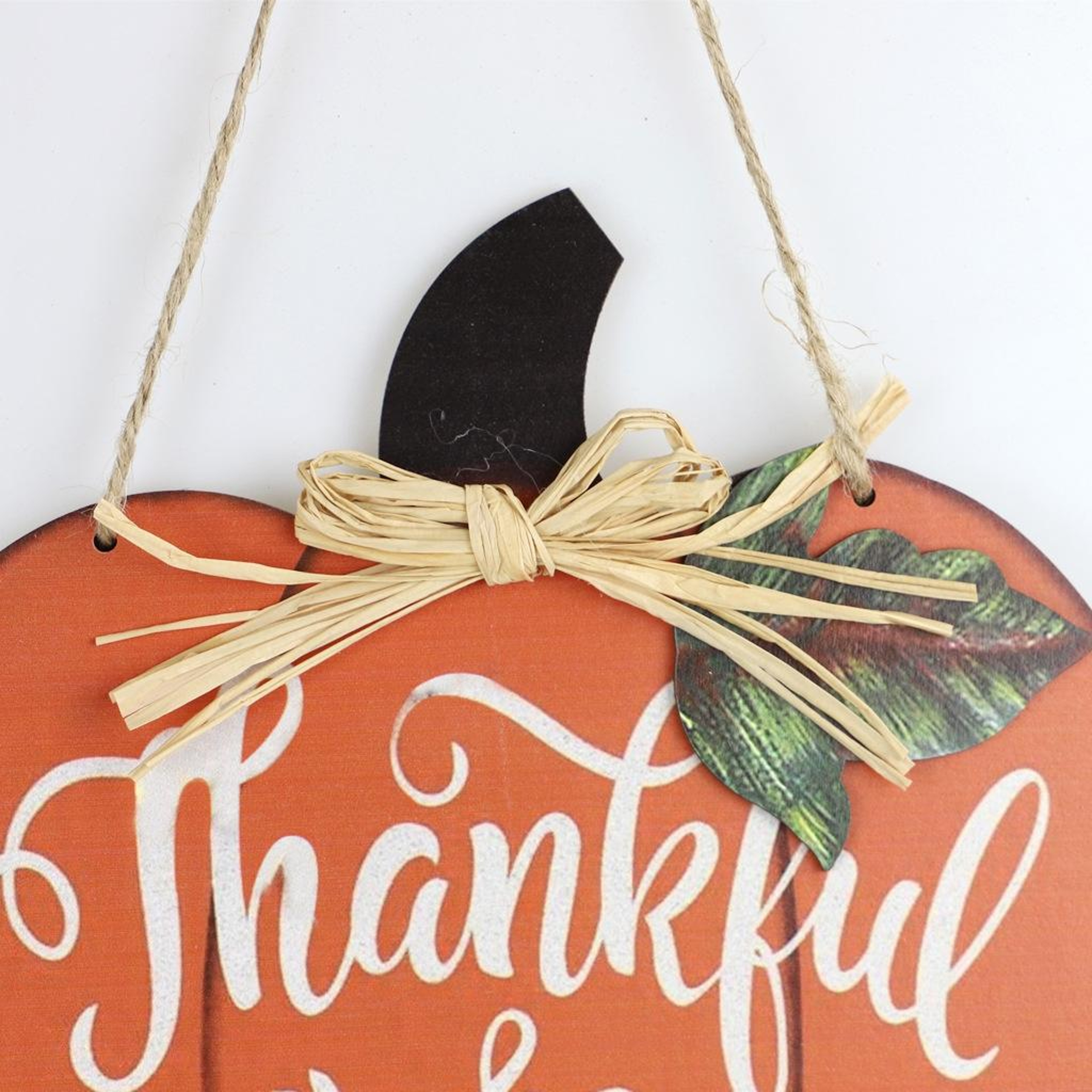 Rustic Thanksgiving Wall Decor Wooden Pumpkin Sign For Harvest Festival  Fall Home Decoration 3