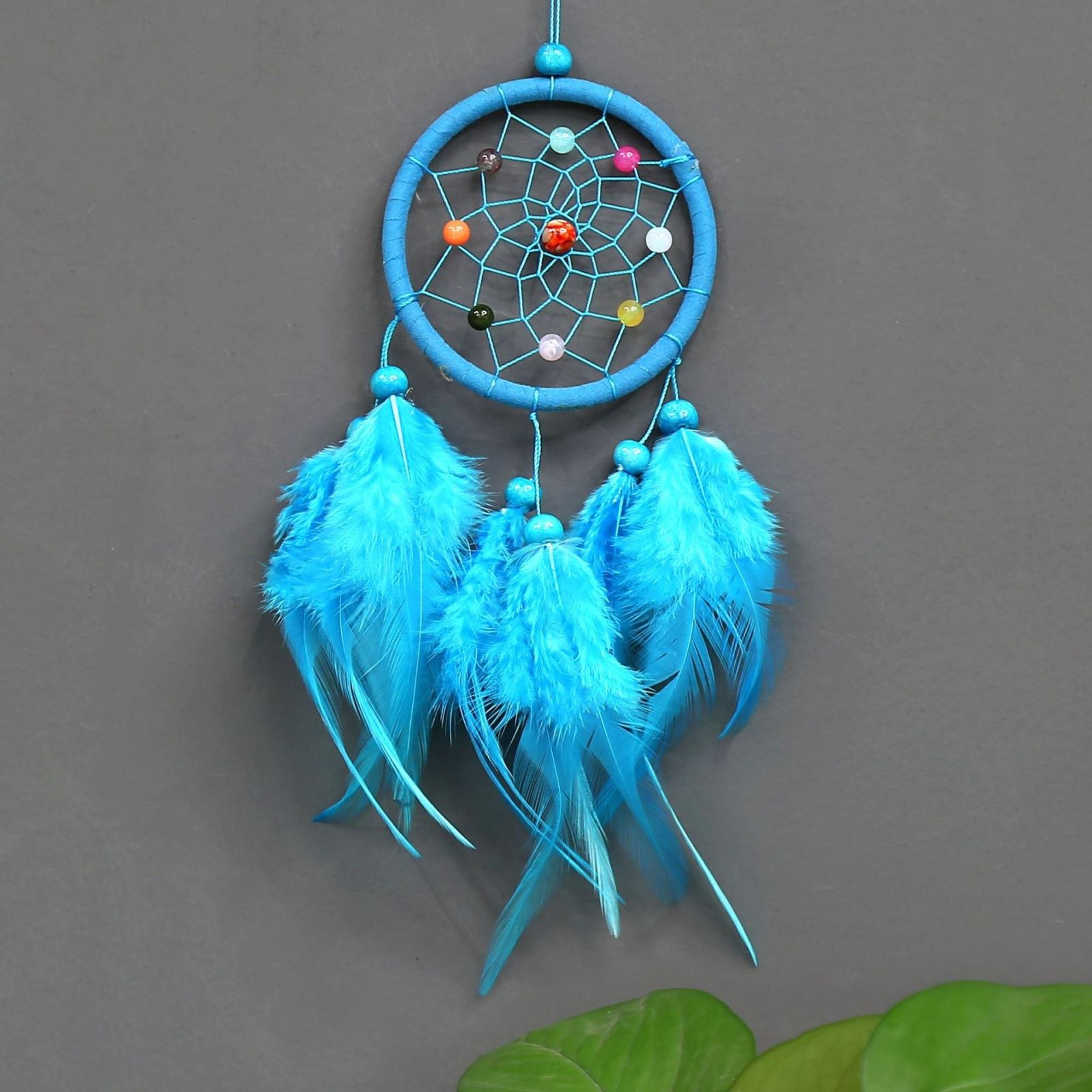 Handmade Dream Catcher Feather Wall Hanging Boho Home Decoration 7