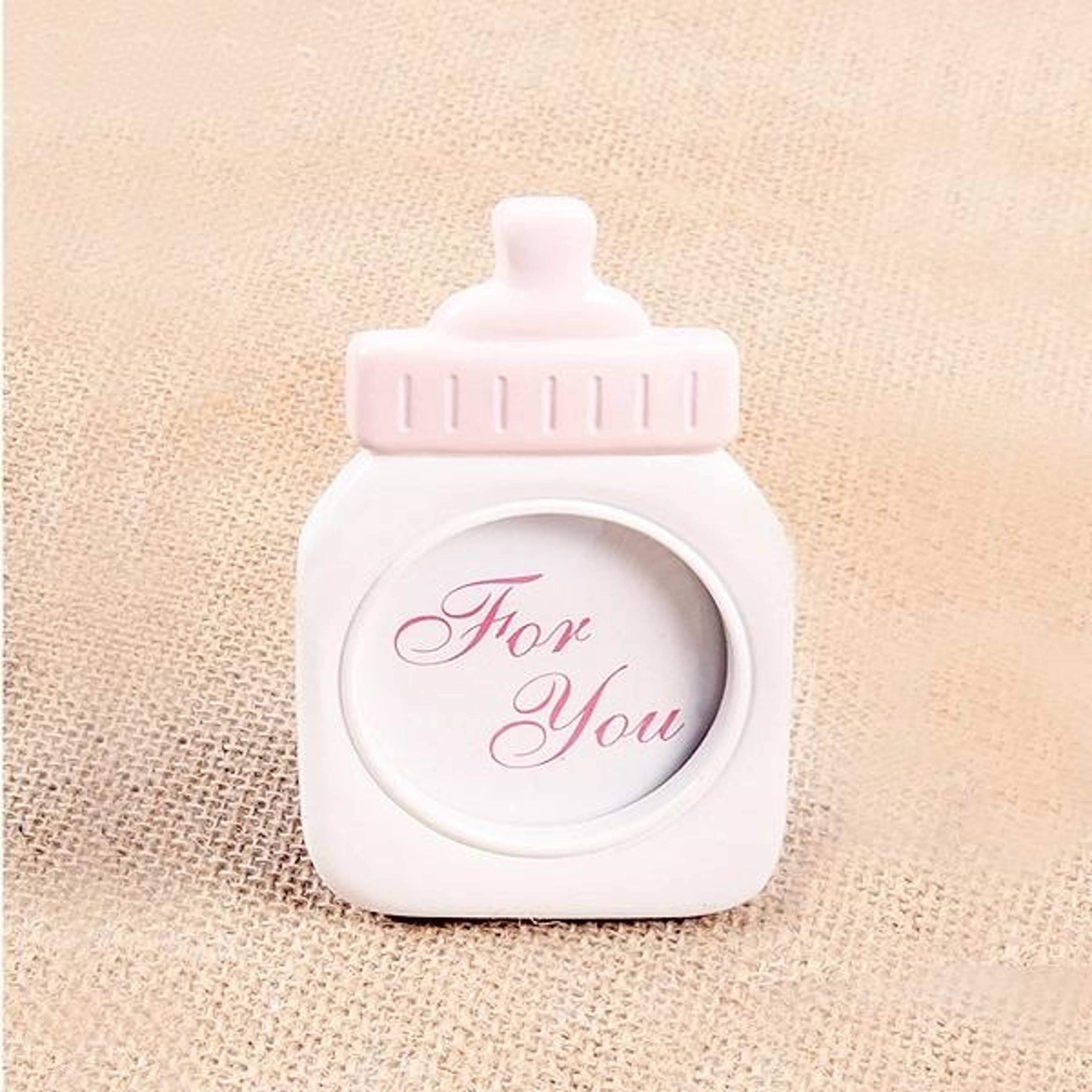 Baby Bottle Photo Frame Decorative Plastic Picture Frame For Nursery  Home Desk Decor 0