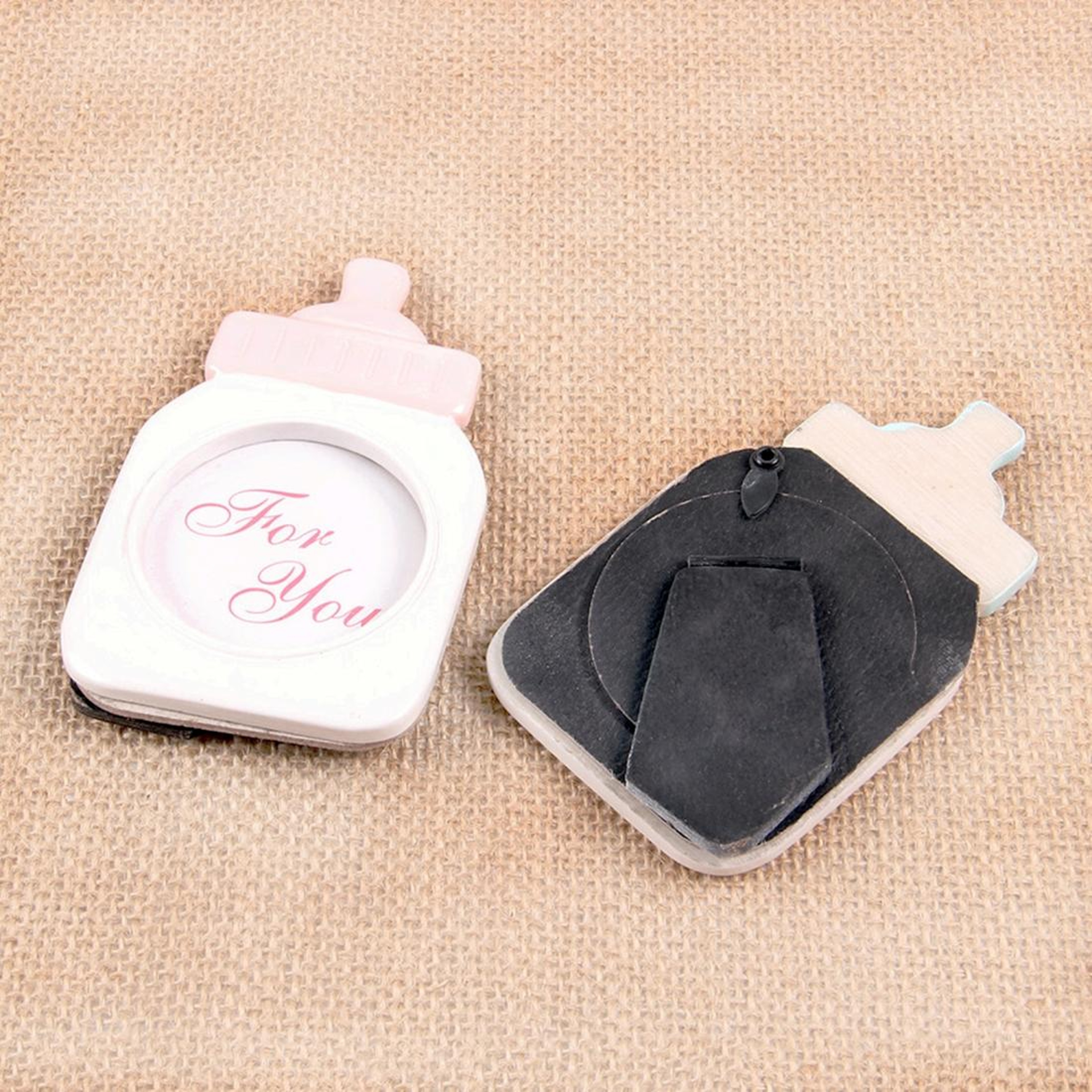 Baby Bottle Photo Frame Decorative Plastic Picture Frame For Nursery  Home Desk Decor 1