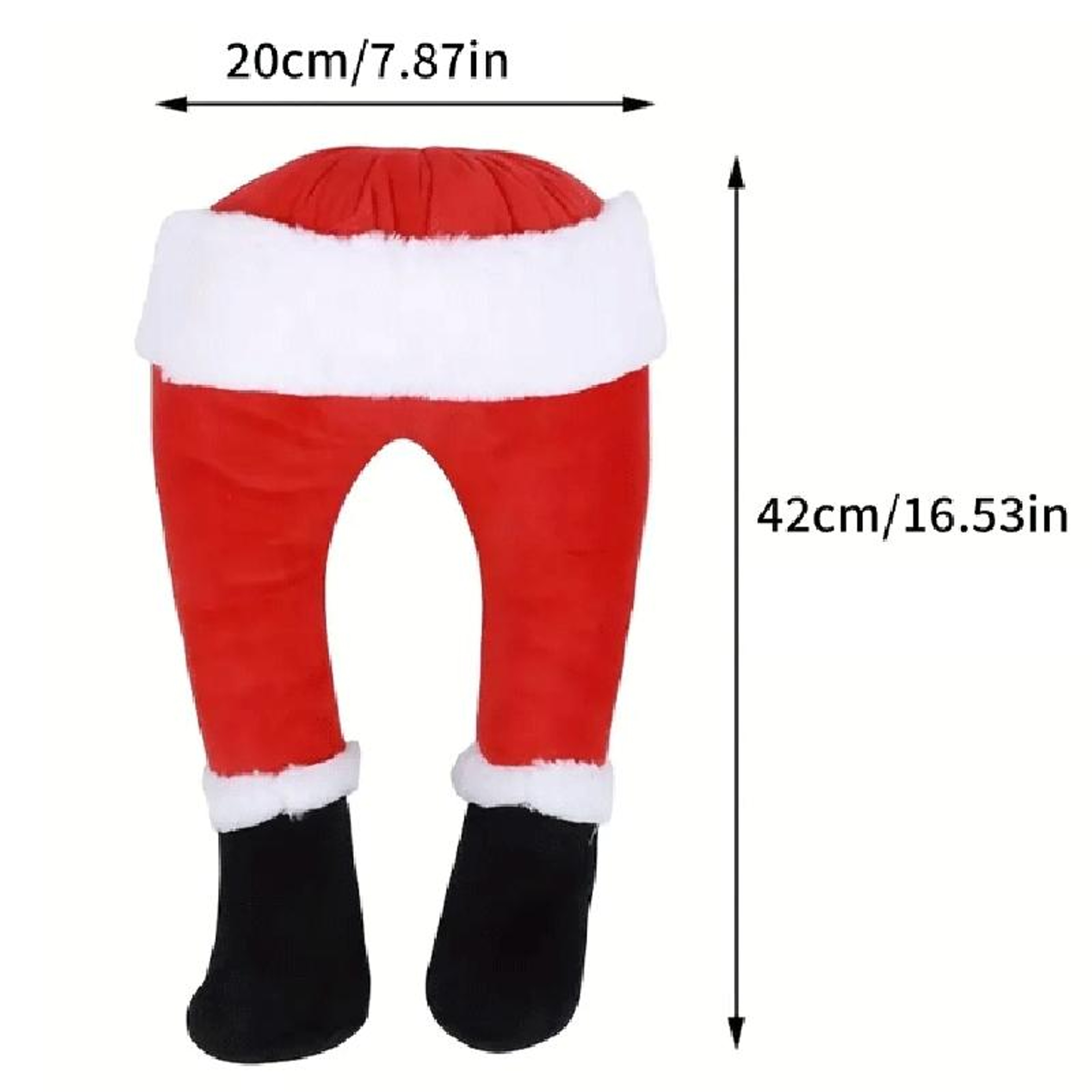 Santa Claus Elf Legs Plush Christmas Tree Decorations For Tree Door  Holiday Home Decor 1